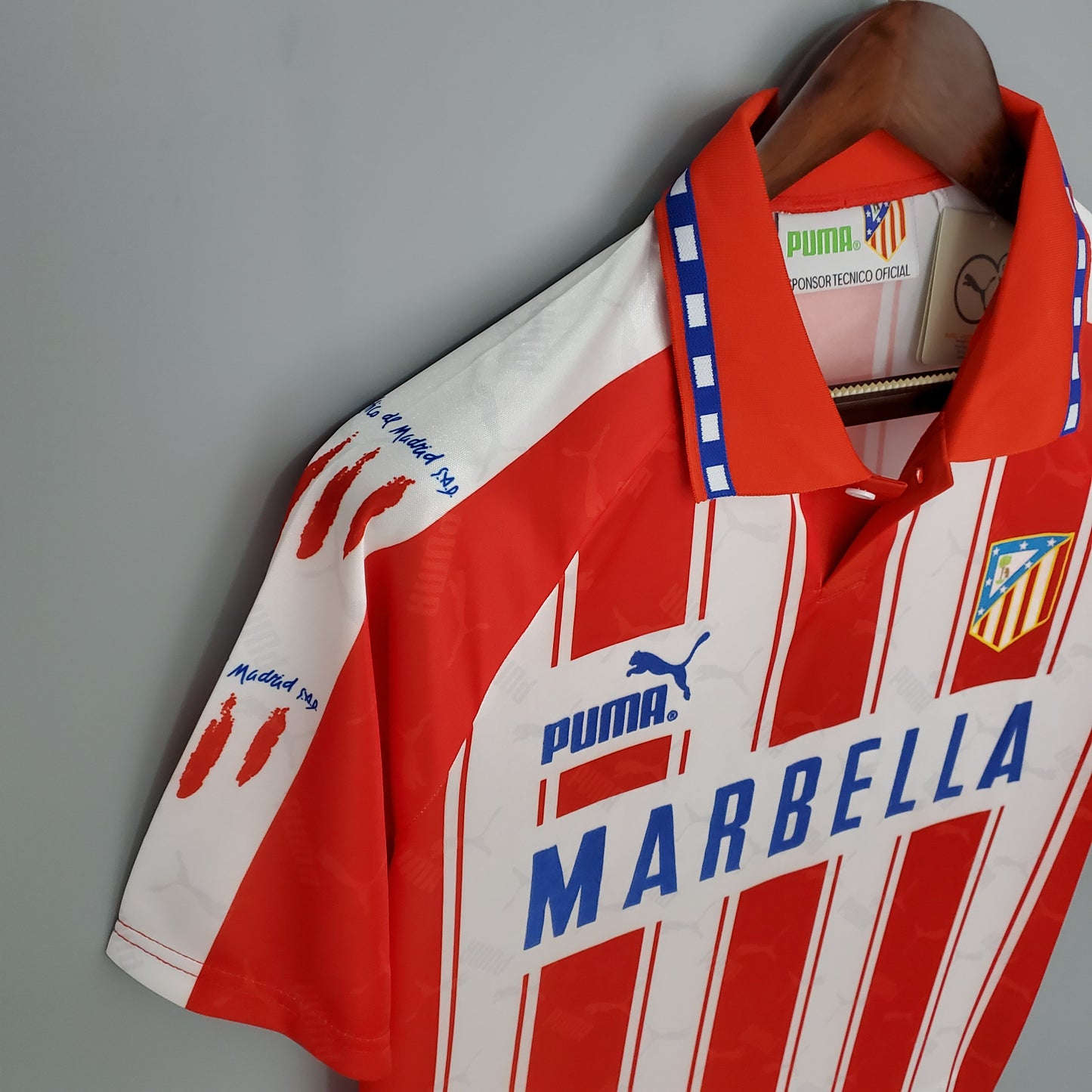 Atletico Madrid 1994-95 Home Jersey