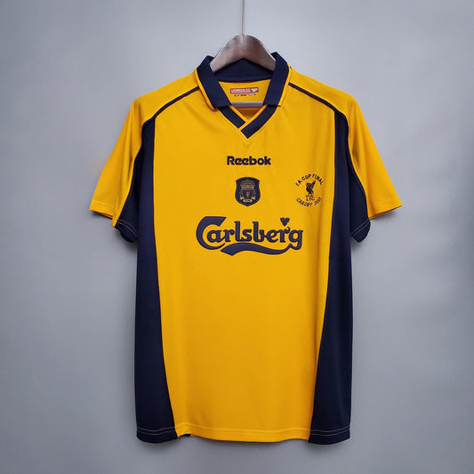 Liverpool 2001 FA Cup Final Retro Jersey