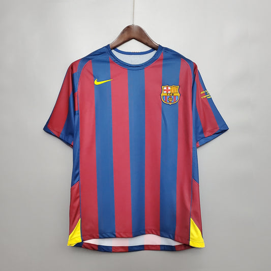 FC Barcelona 2005-06 Home Jersey