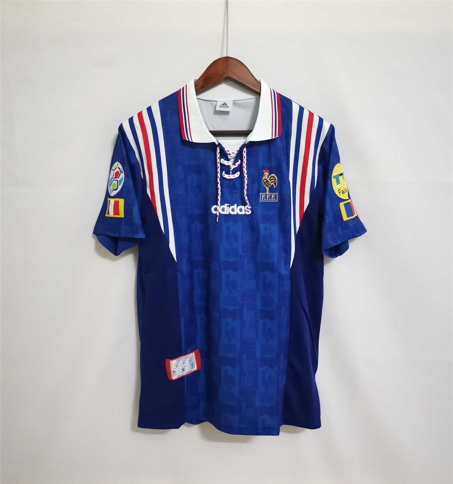 France 1996 Euros Retro Home Jersey