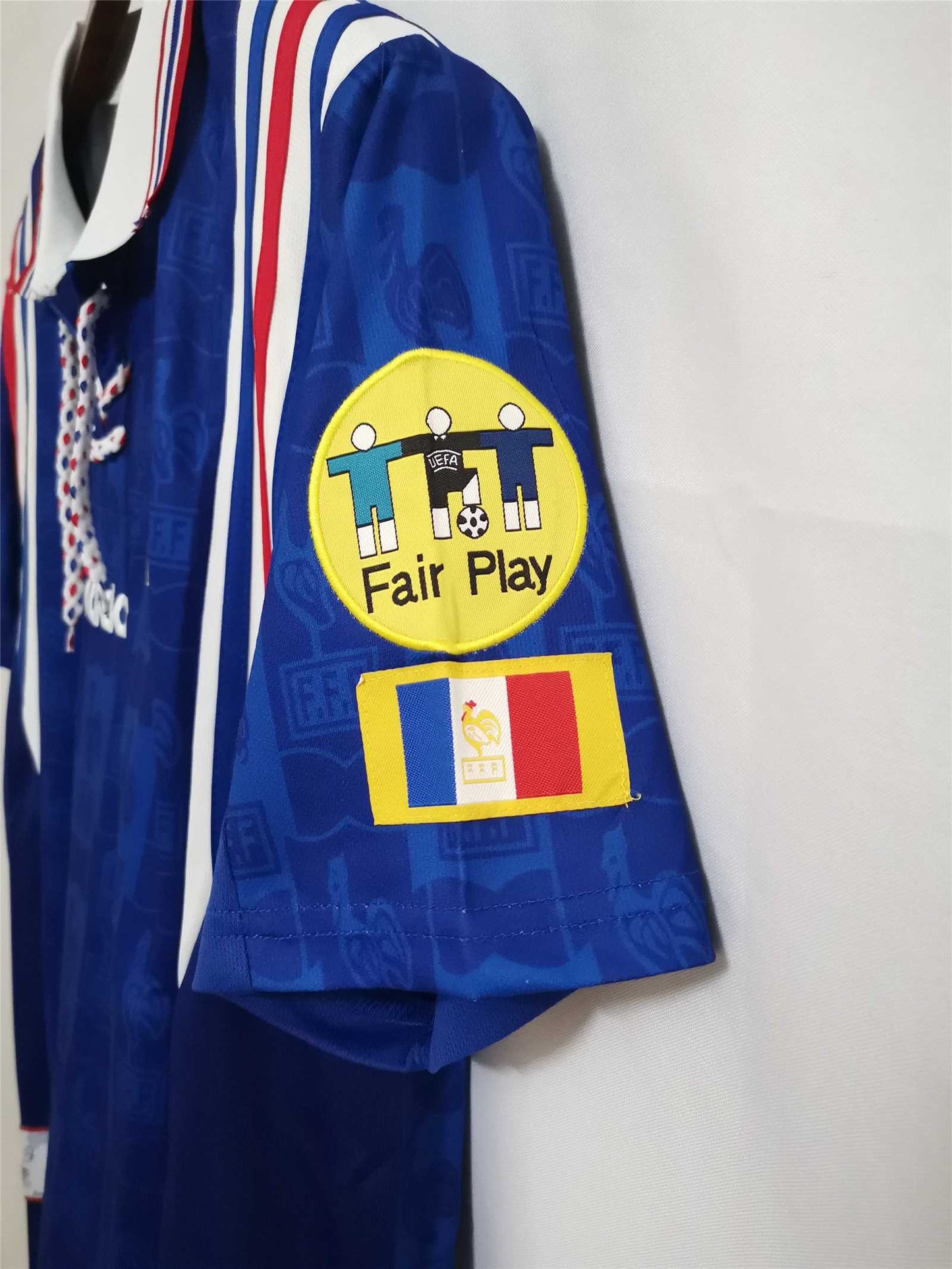 France 1996 Euros Retro Home Jersey