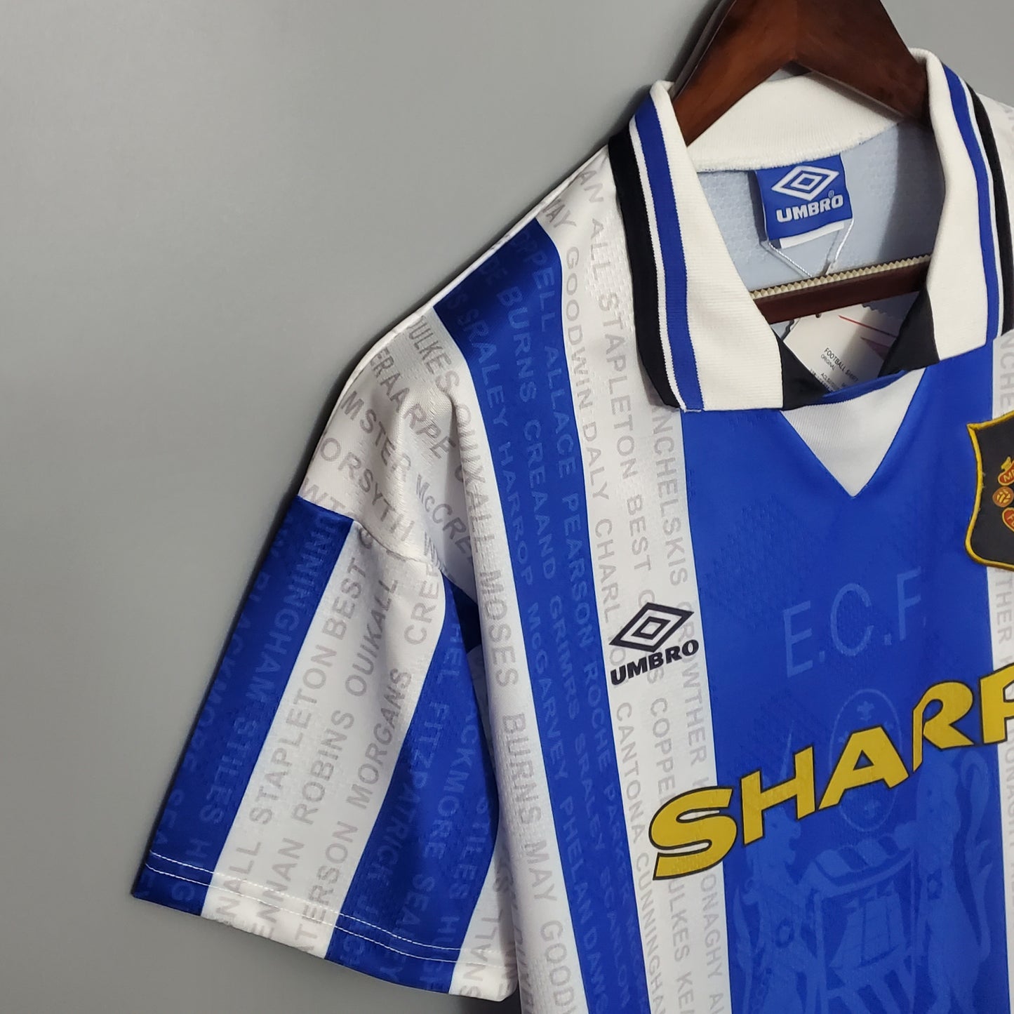 Manchester United 1994-96 Away Retro Jersey