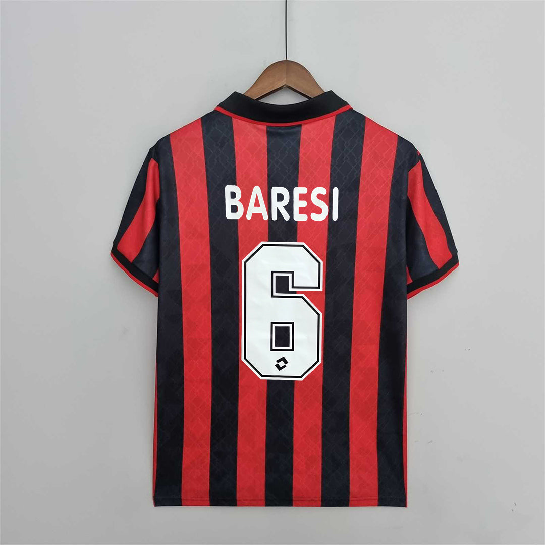 AC Milan 1995-1997 Retro Home Jersey