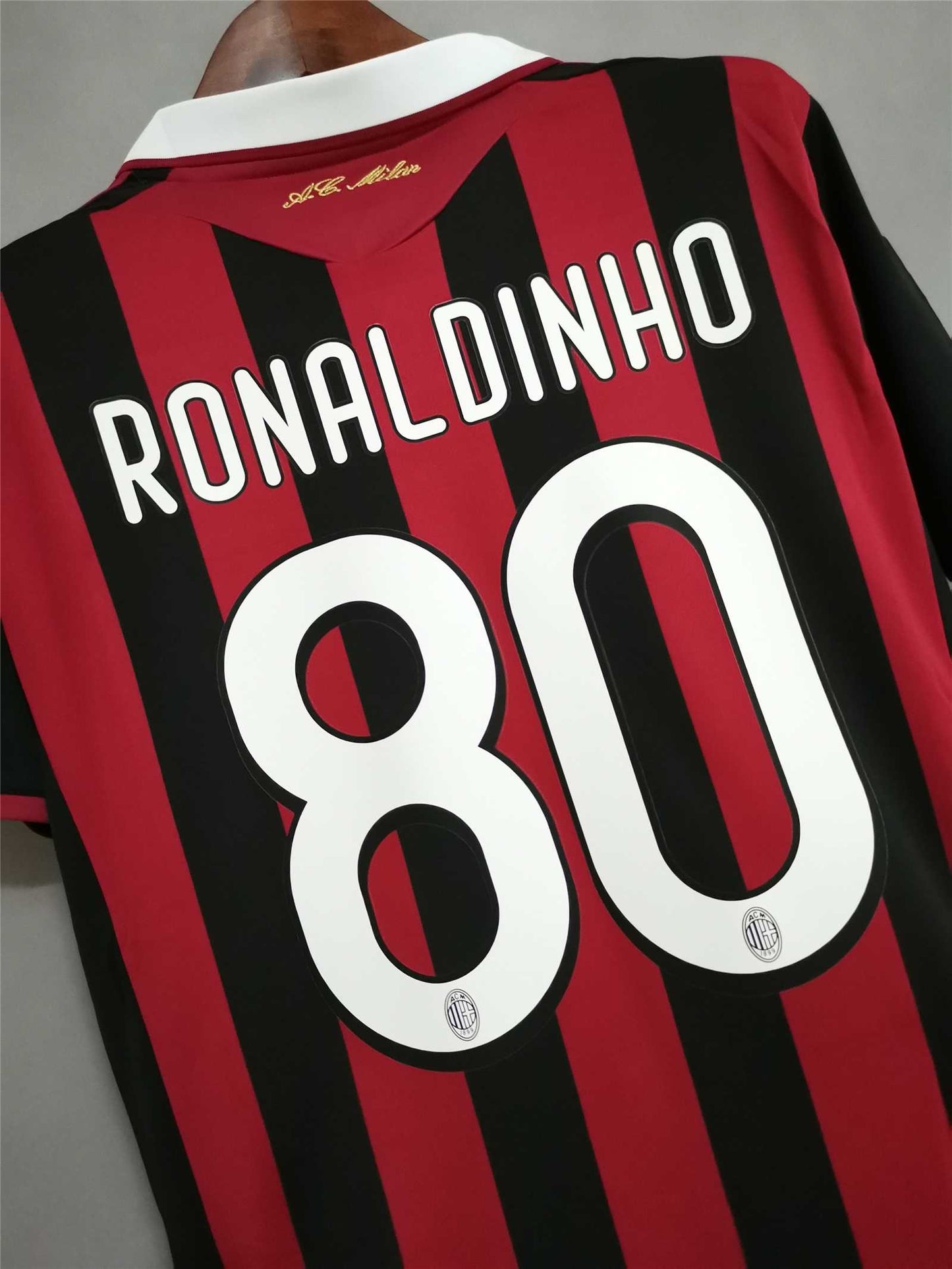 AC Milan 2009-10 Retro Home Jersey