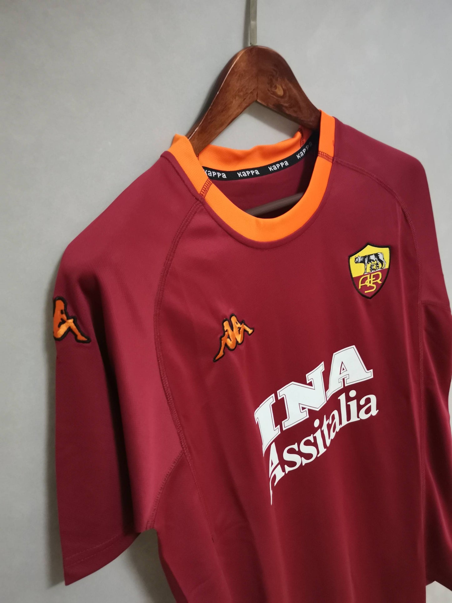 AS Roma 2000-01 Retro Home Jersey