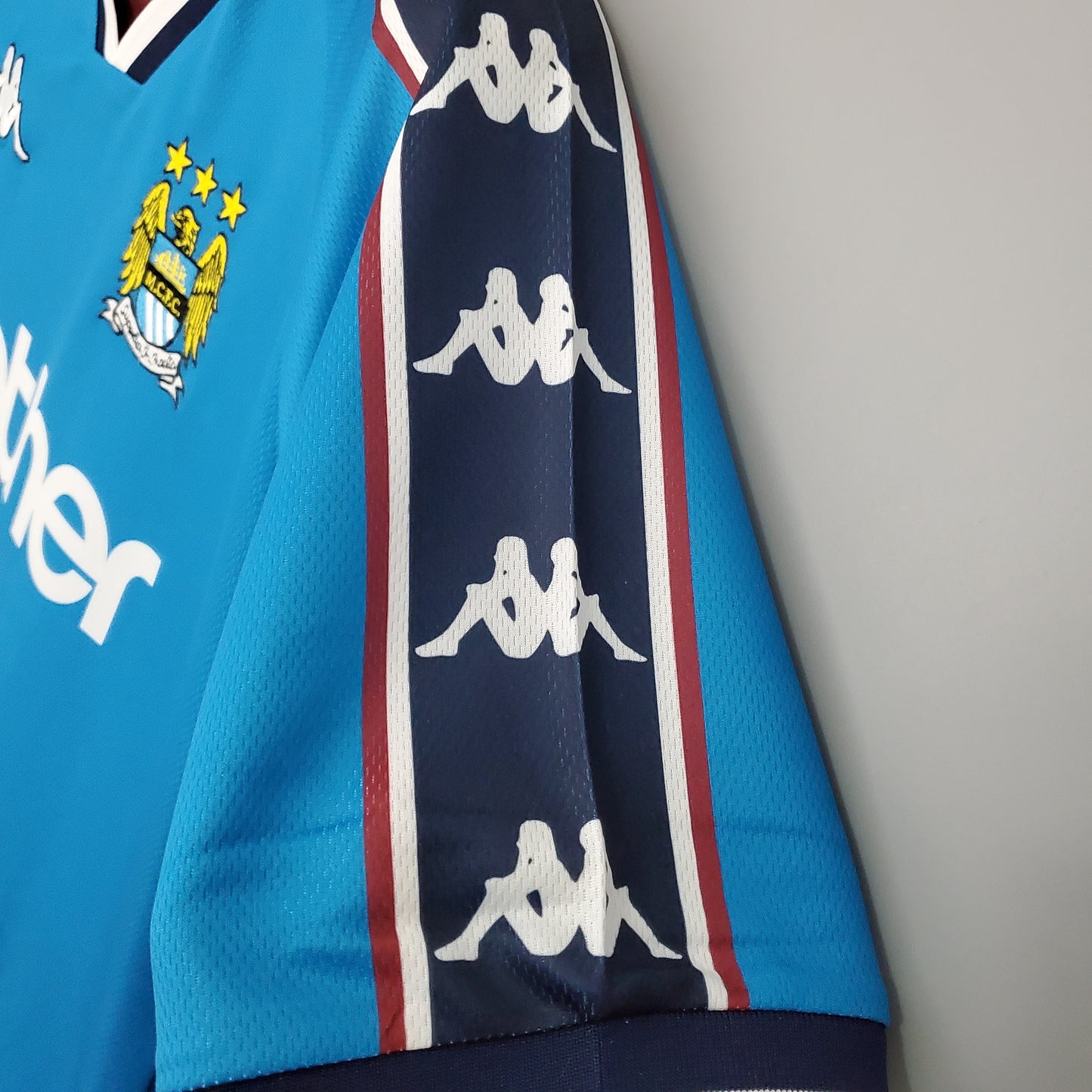 Manchester City 1997-99 Home Retro Jersey