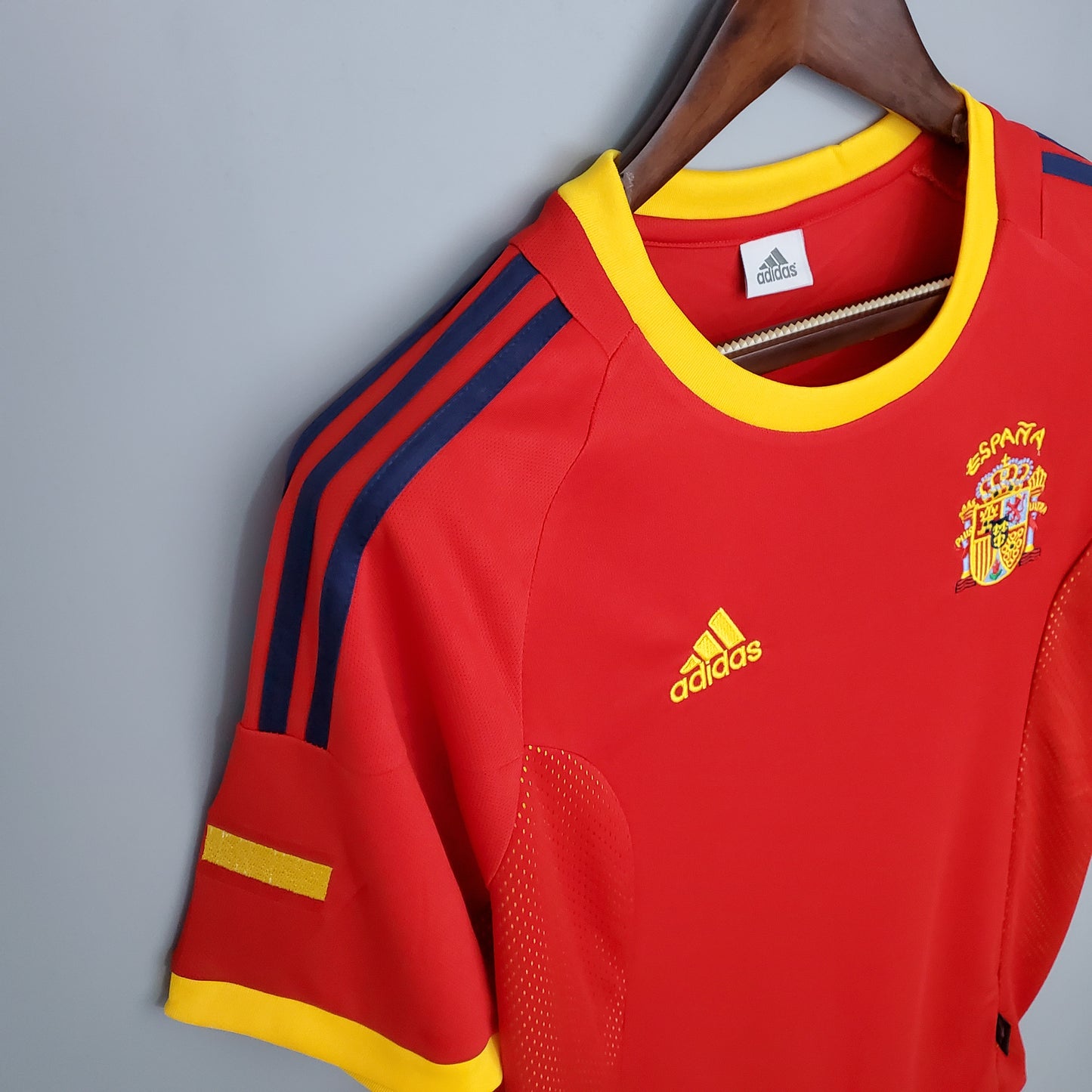 Spain 2002 Euros Home Jersey