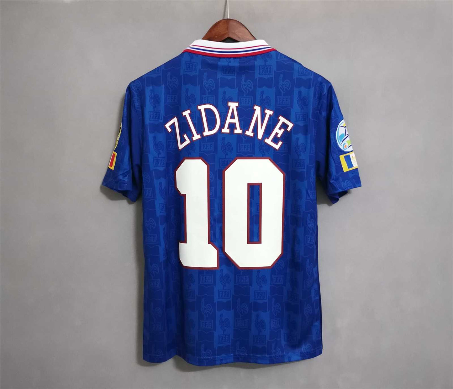 France 1996 Euros Retro Home Jersey