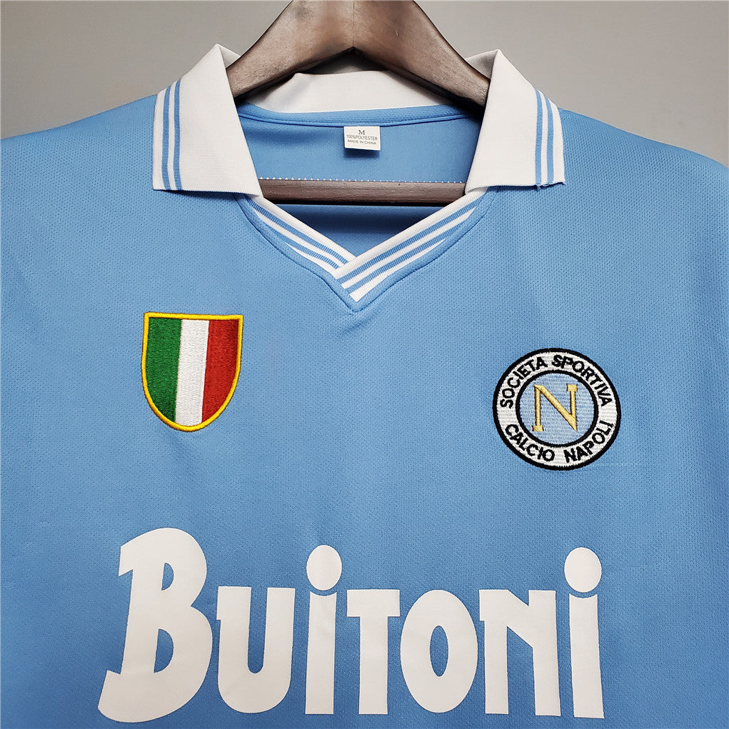 Napoli 1986-87 Home Retro Jersey
