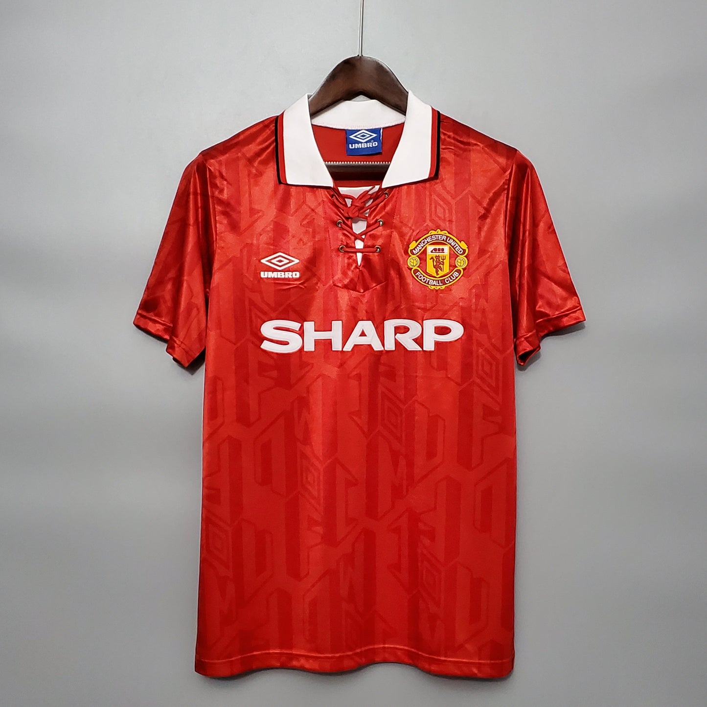 Manchester United 1992-1994 Retro Jersey Newton Health 100 Years