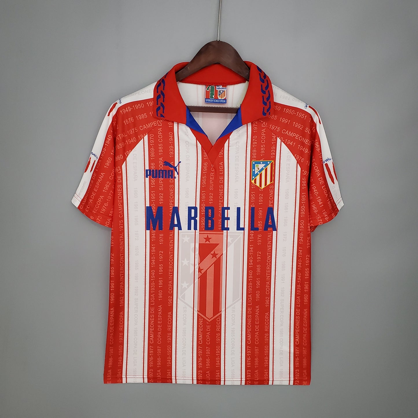 Atletico Madrid 1995-96 Home Jersey