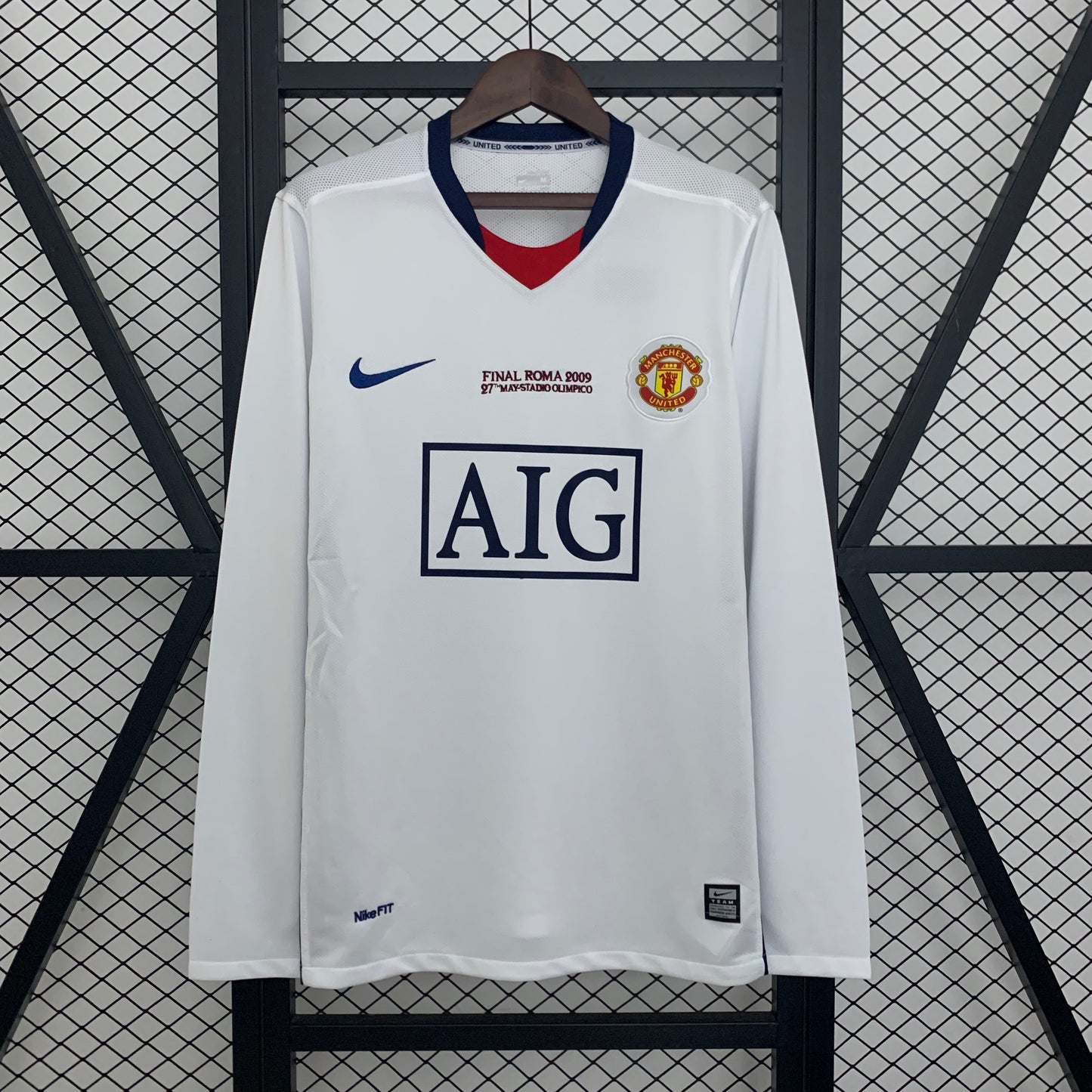 Manchester United 08/09 Long Sleeve Away Kit