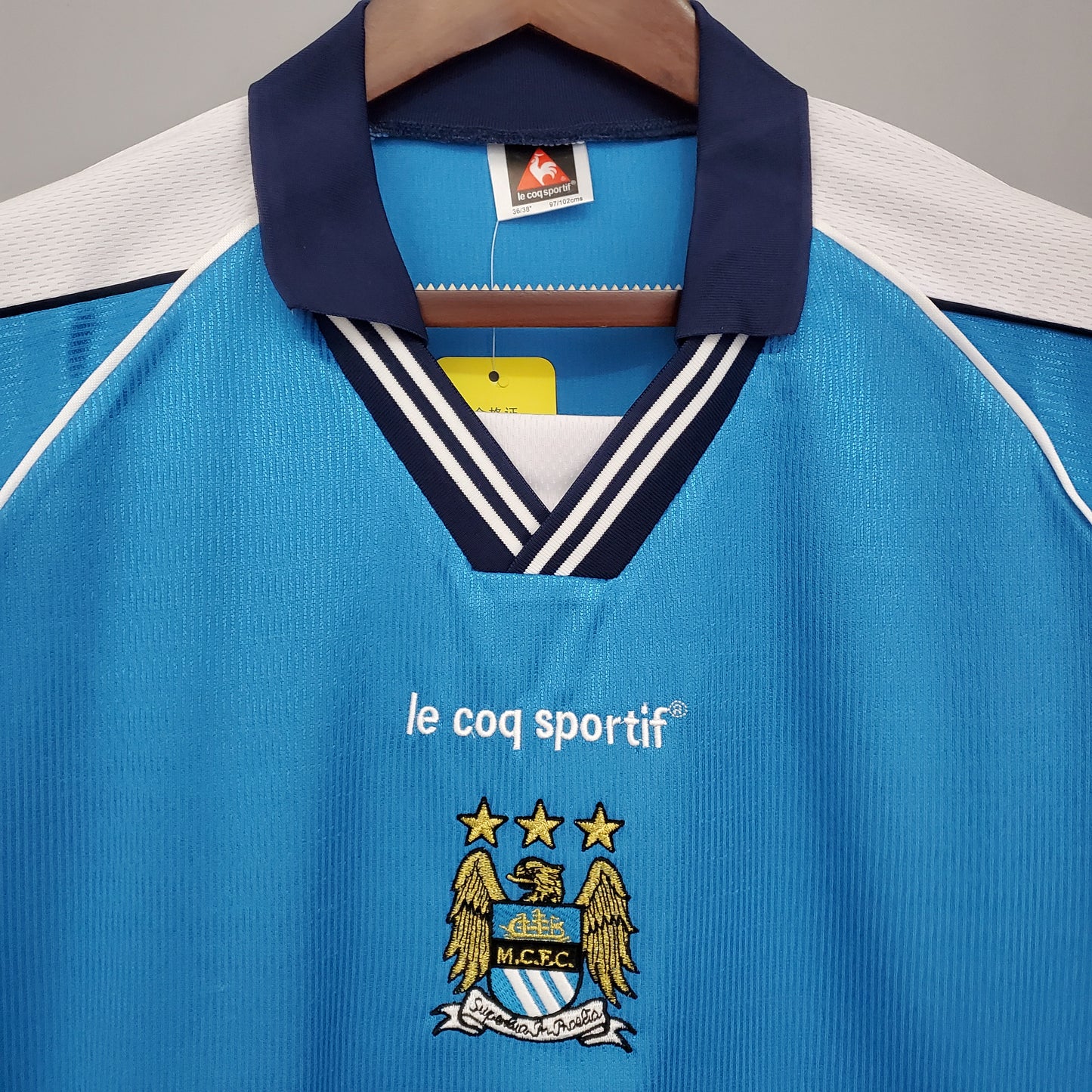 Manchester City 1999-01 Retro Home Jersey