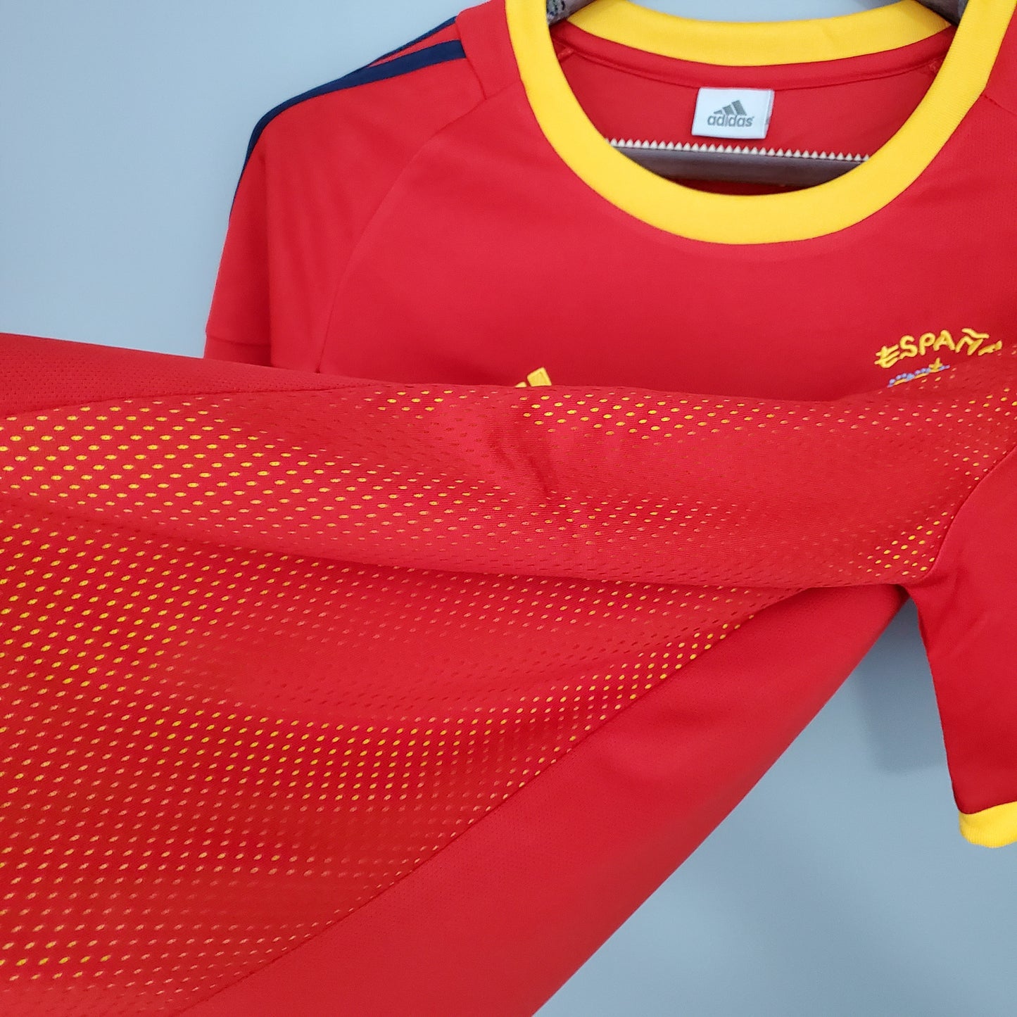 Spain 2002 Euros Home Jersey