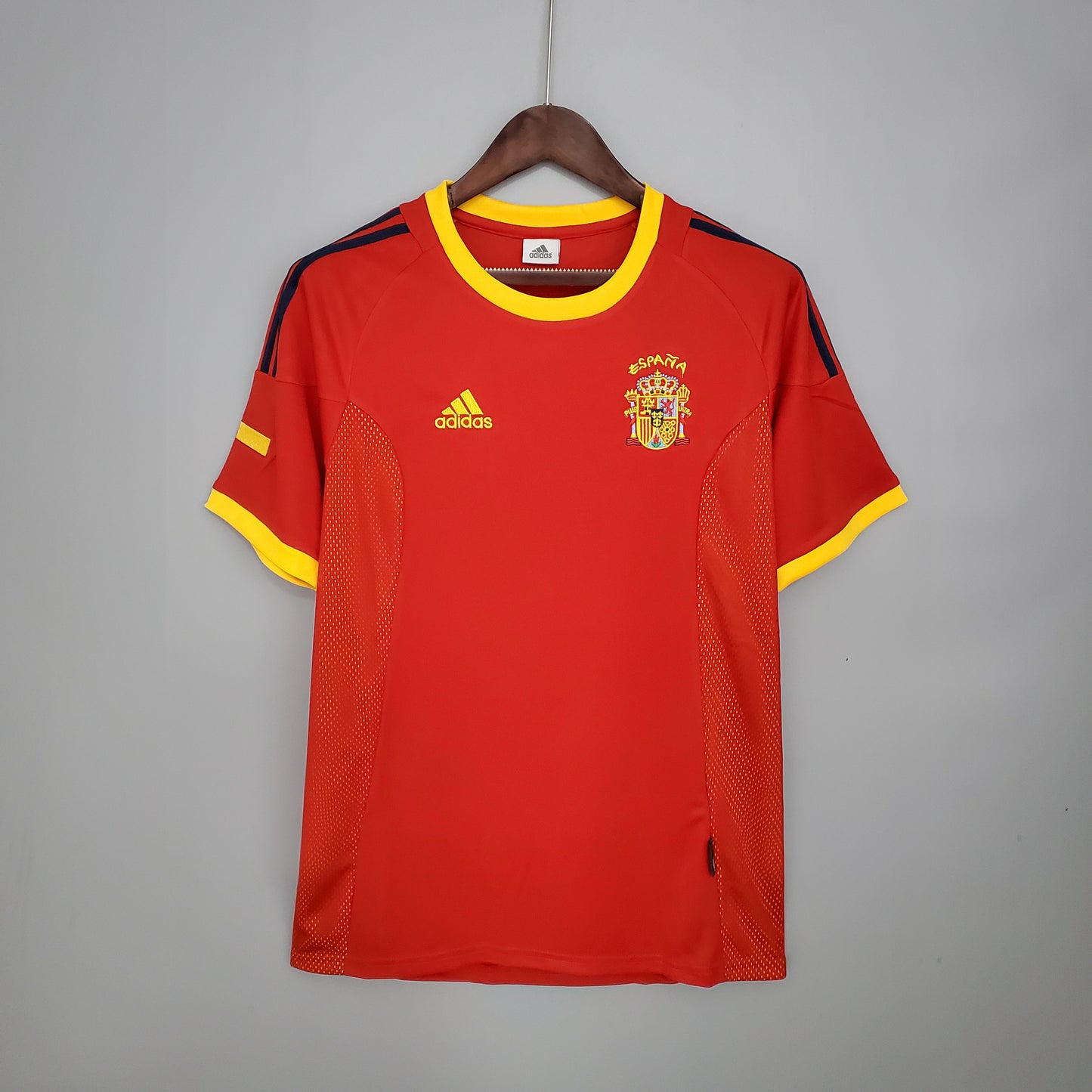 Spain 2002 Euros Home Jersey