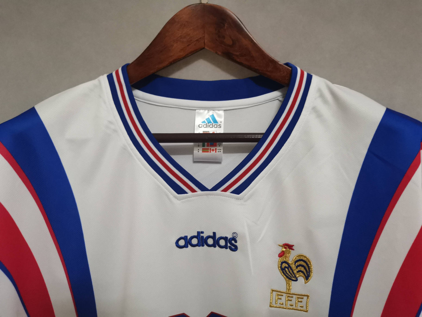 France 1996 Euros Retro Away Jersey