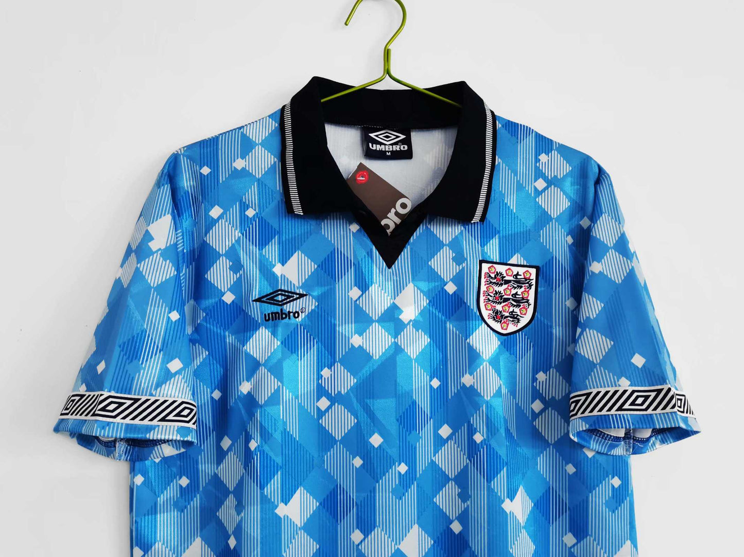 England 1990 World Cup Retro Blue Jersey