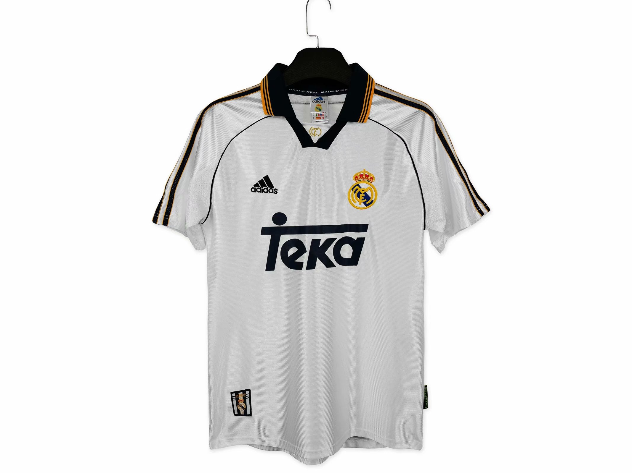 Real Madrid 1998-99 Home Retro Jersey