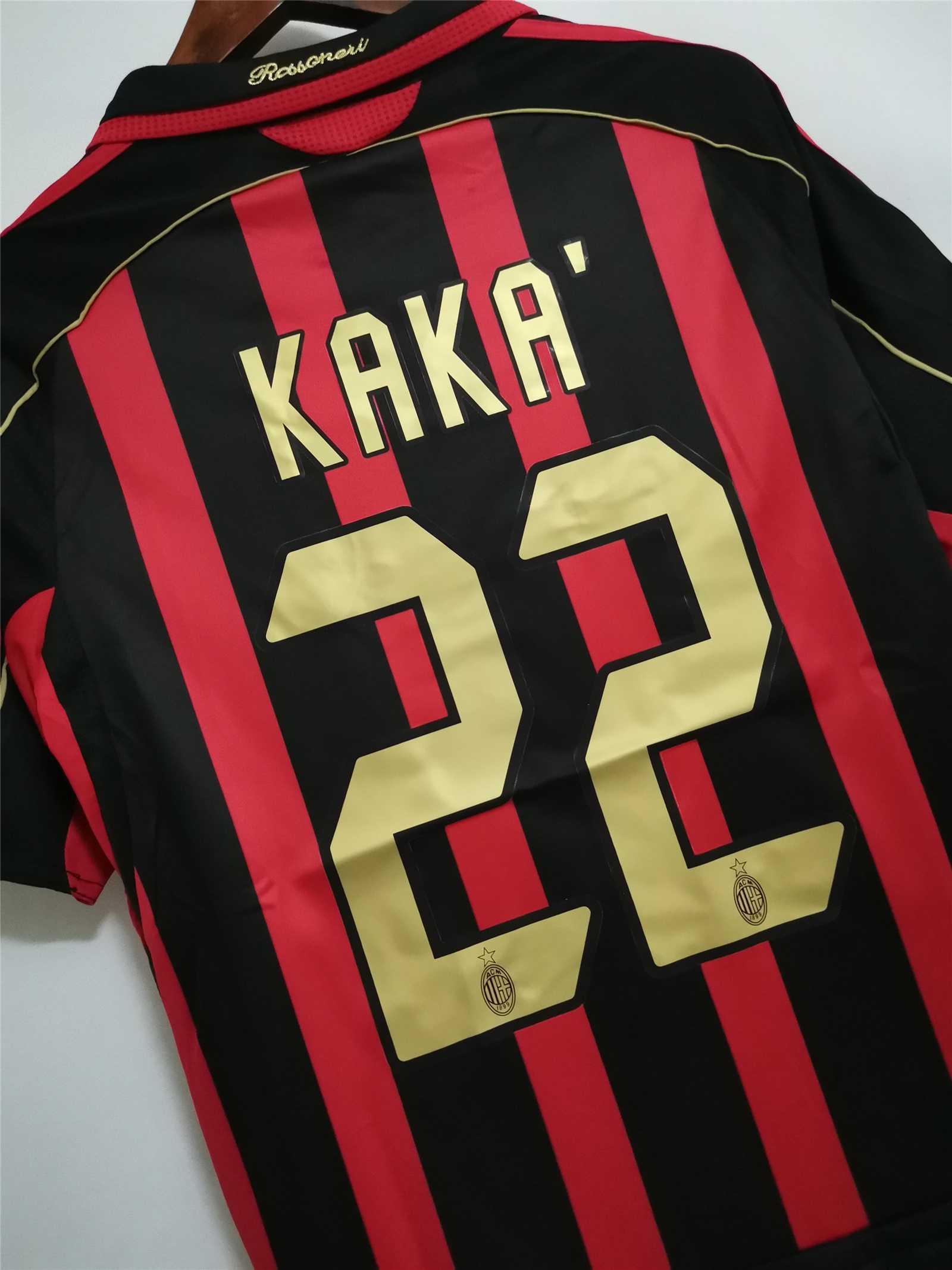 AC Milan 06/07 KAKA 22 Retro Vintage Classic Shirts Jersey