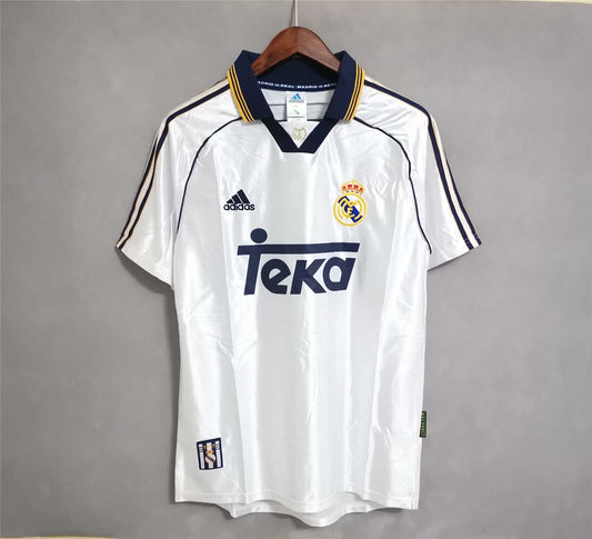Real Madrid 1998-99 Home Retro Jersey