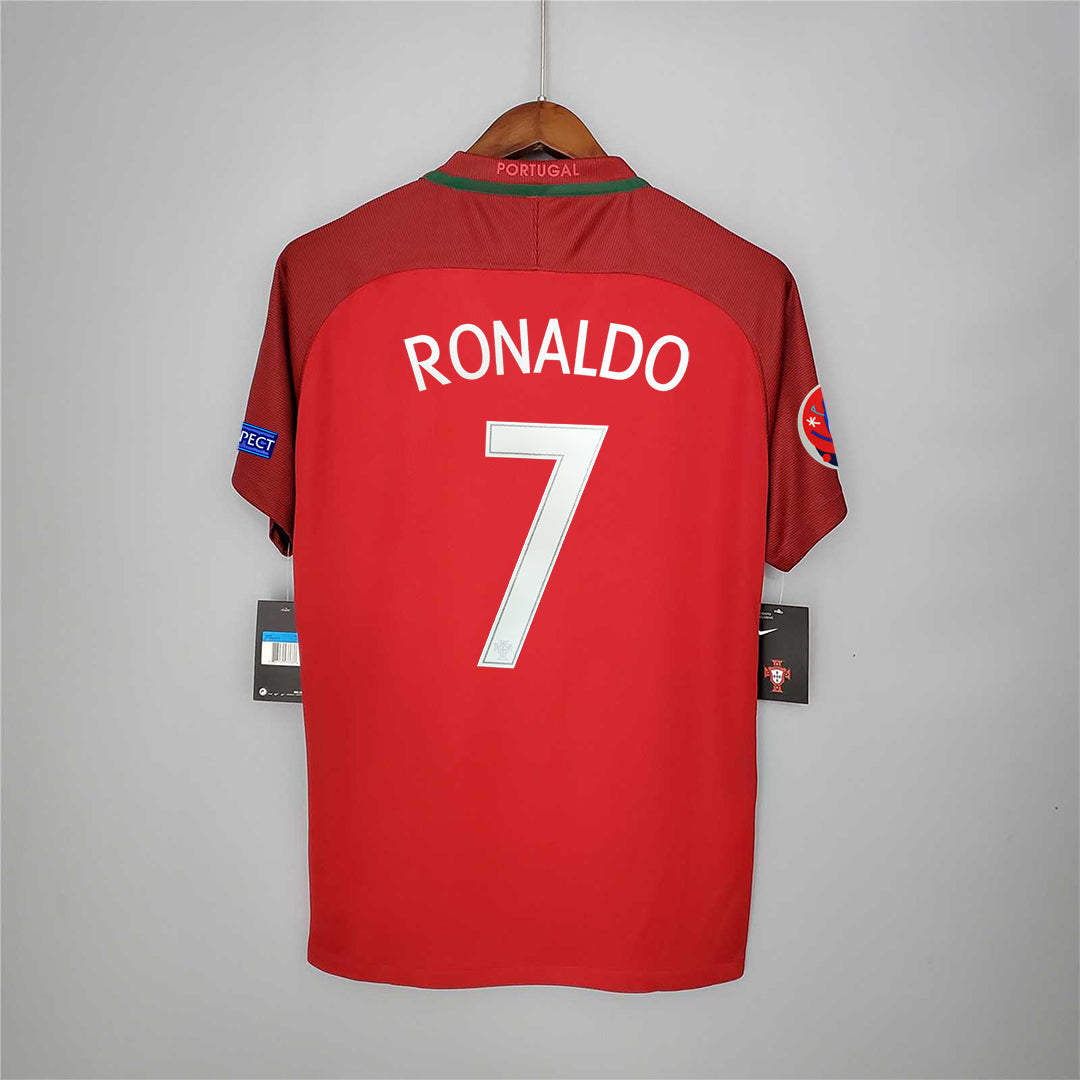 Portugal 2016 Euro Home Jersey