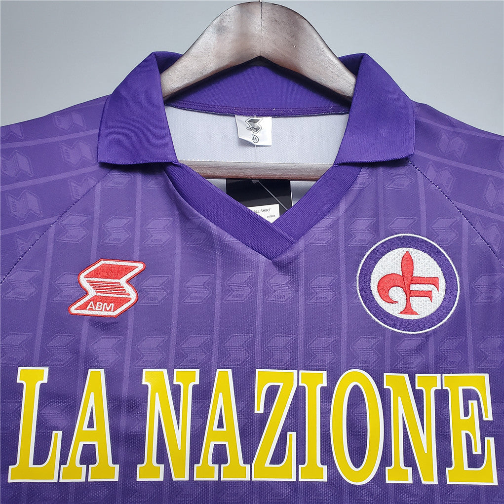 Fiorentina 1989-90 Home Jersey
