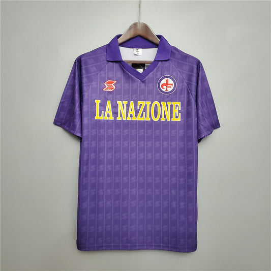 Fiorentina 1989-90 Home Jersey