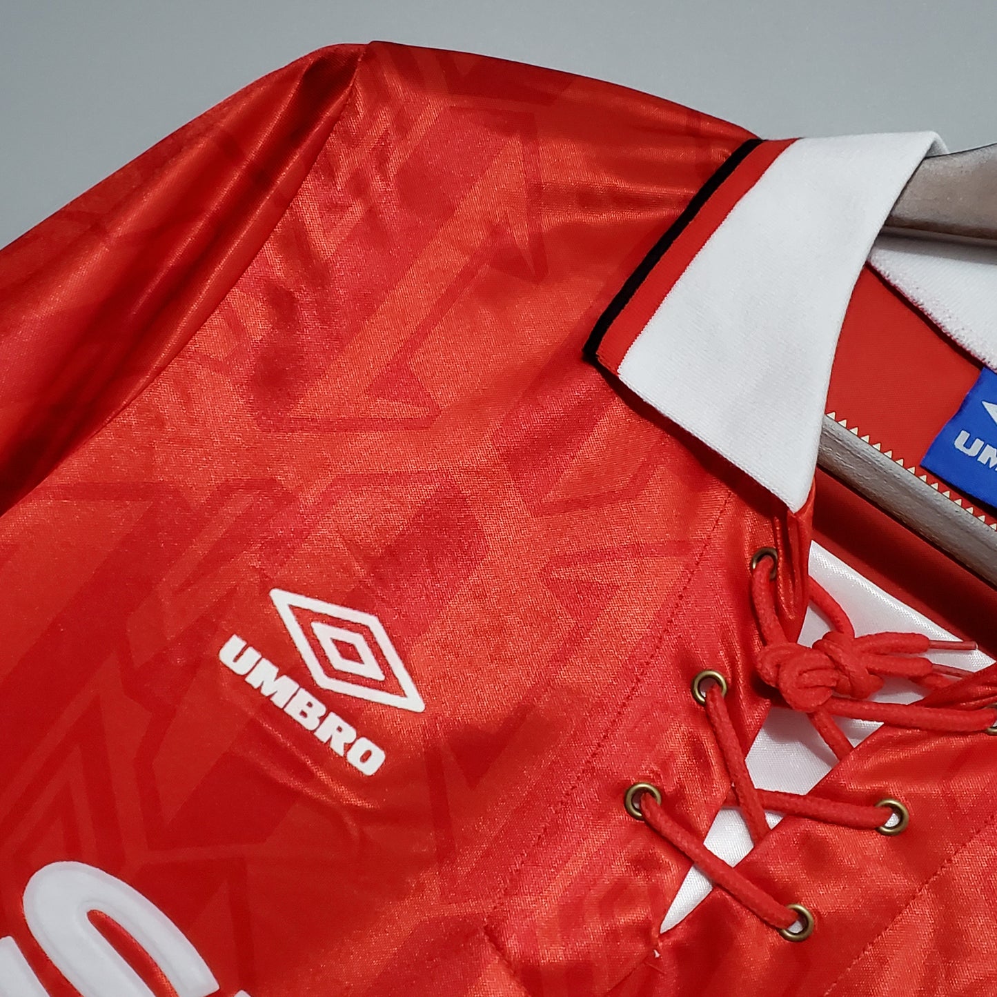 Manchester United 1992-1994 Retro Jersey Newton Health 100 Years