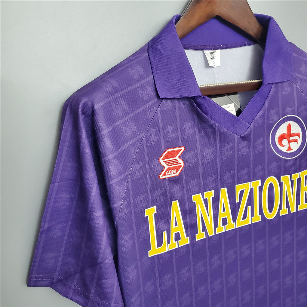Fiorentina 1989-90 Home Jersey