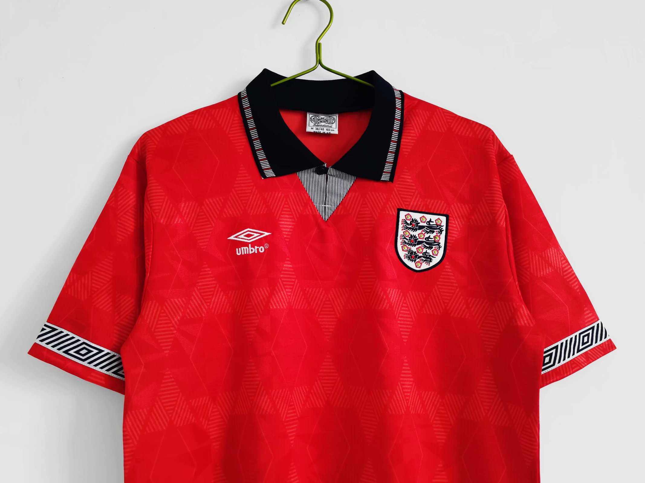 England 1990 World Cup Retro Jersey Away