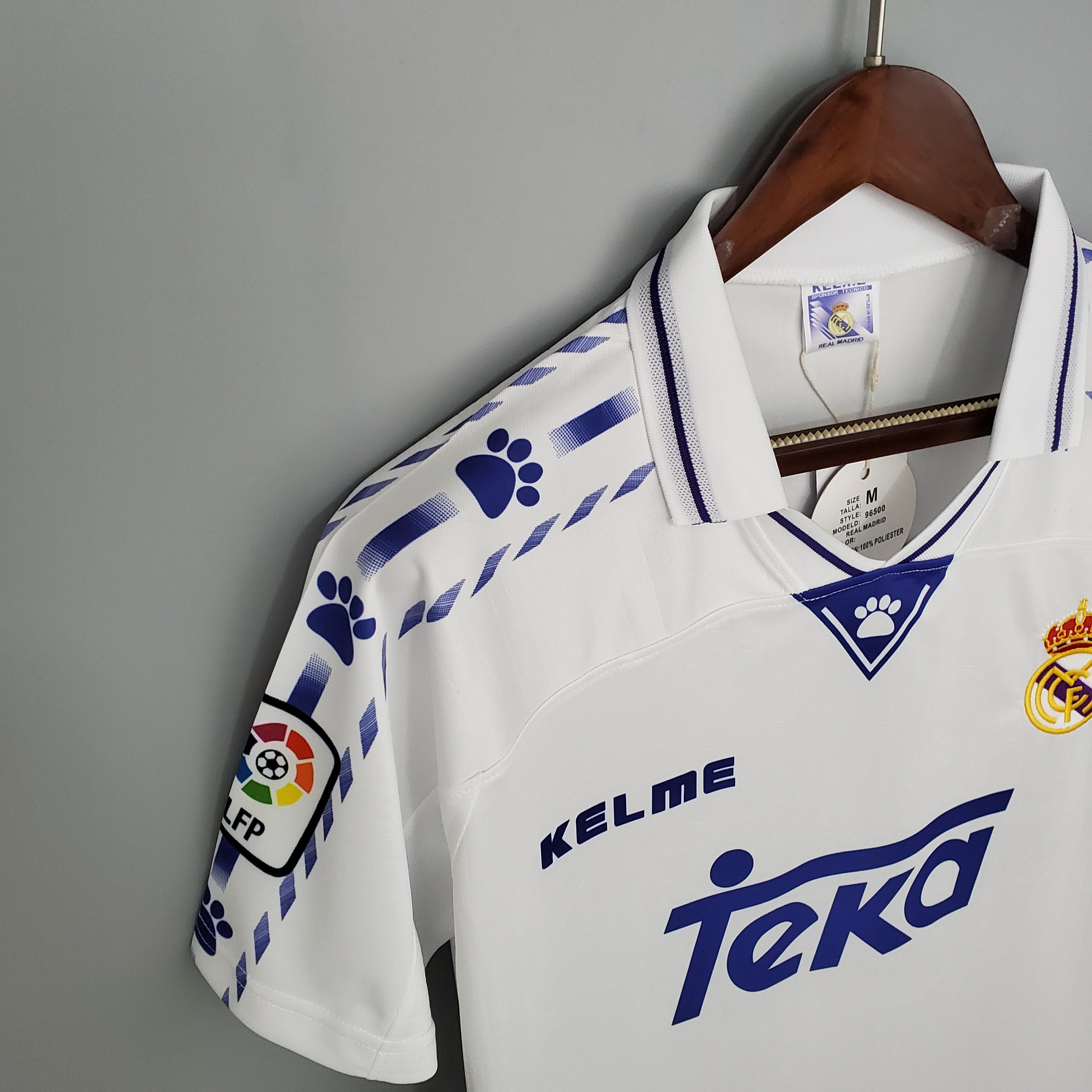 Real Madrid 1996-97 Home Jersey