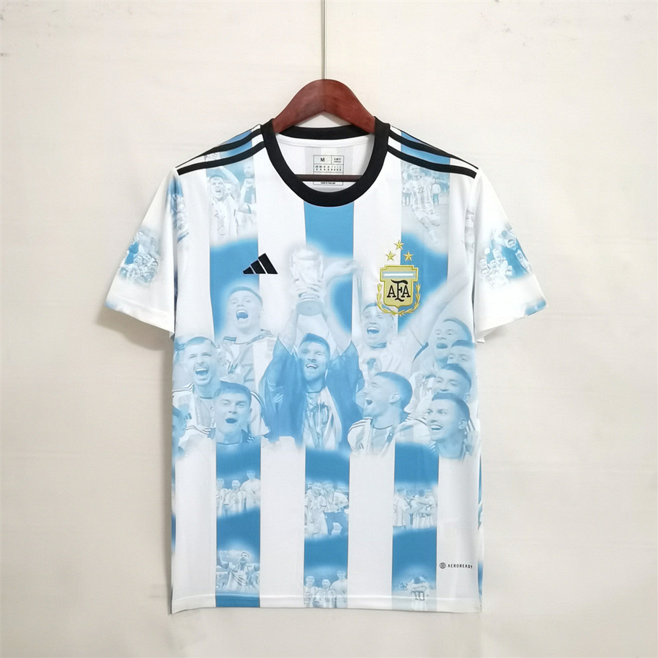 argentina world cup champions jersey