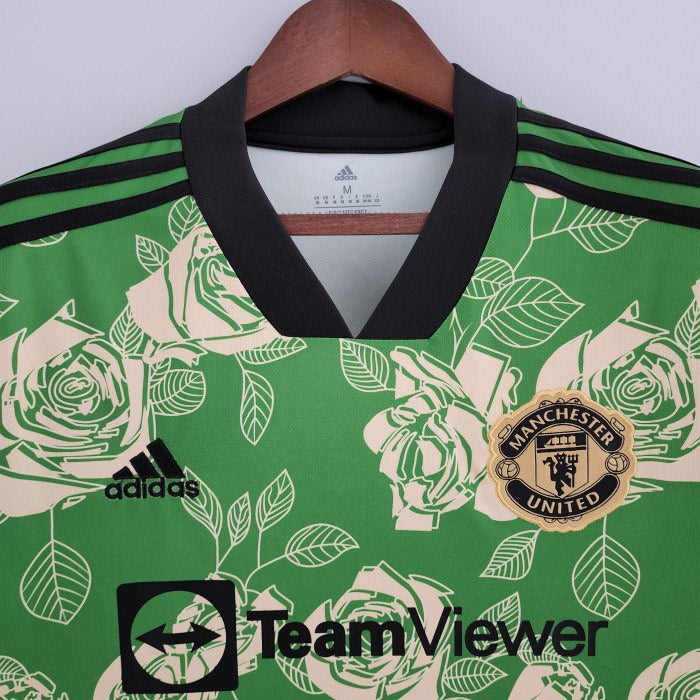 Mancheser United Green Rose Special Edition Kit