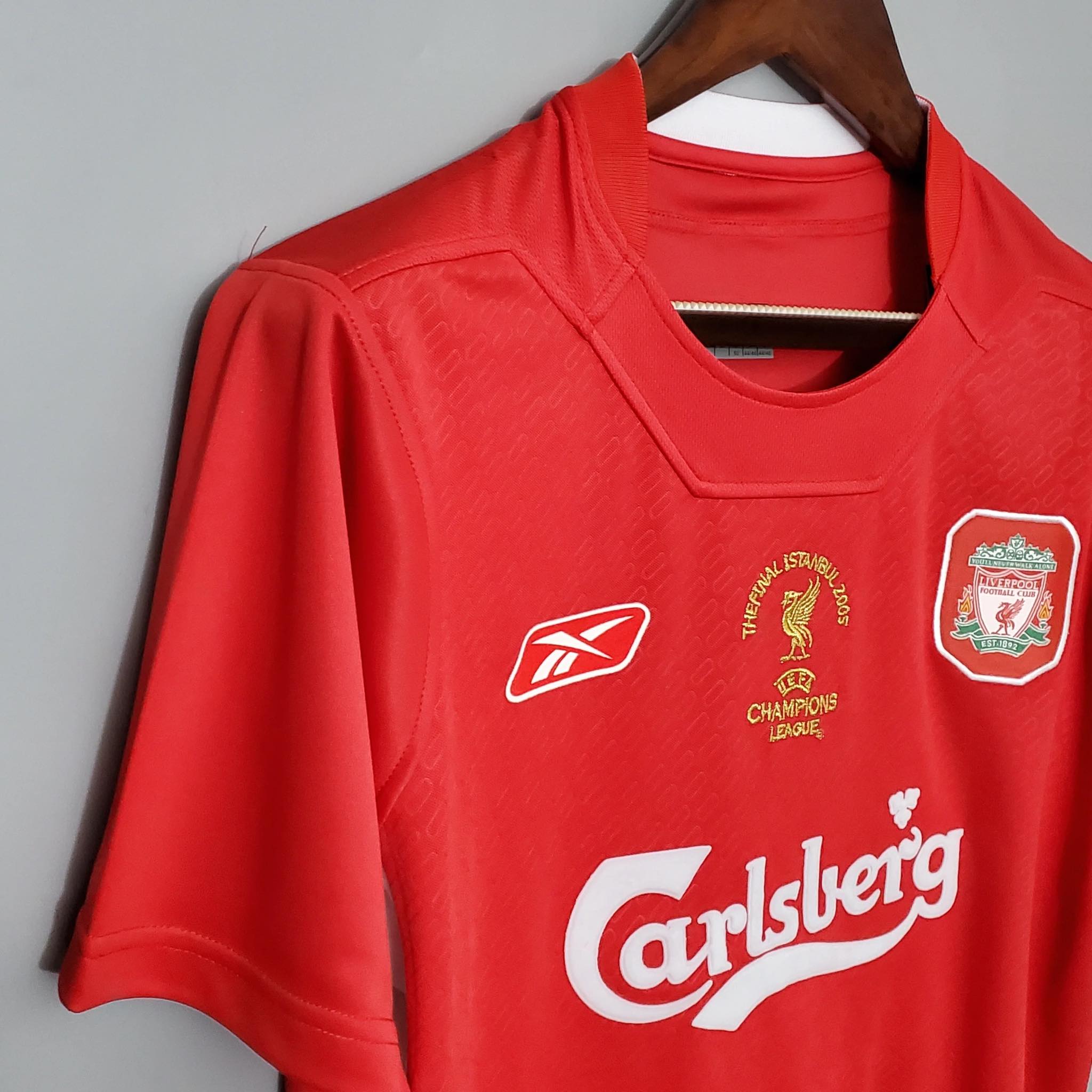 Liverpool 2005 Champions League Retro Jersey