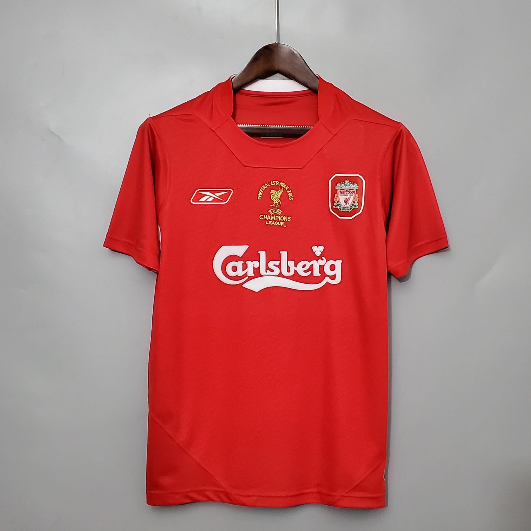 Liverpool 2005 Champions League Retro Jersey