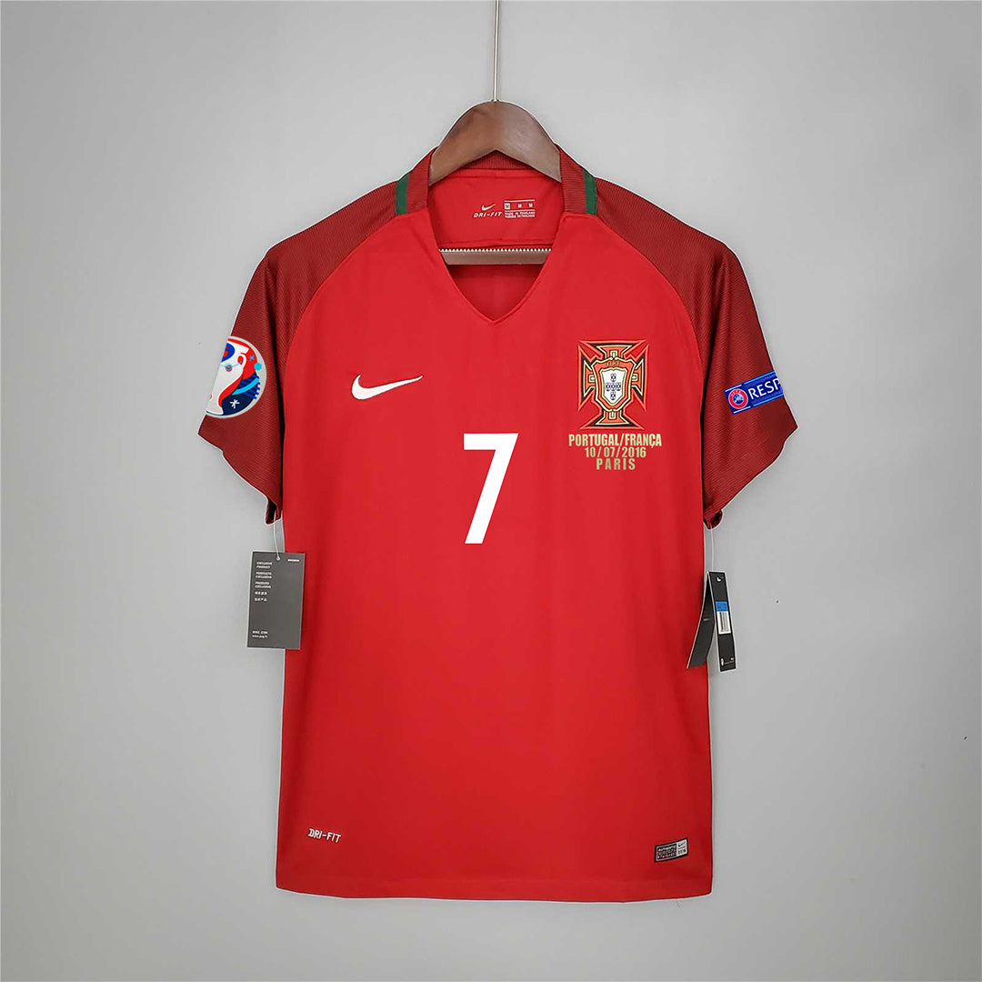 Portugal 2016 Euro Home Jersey