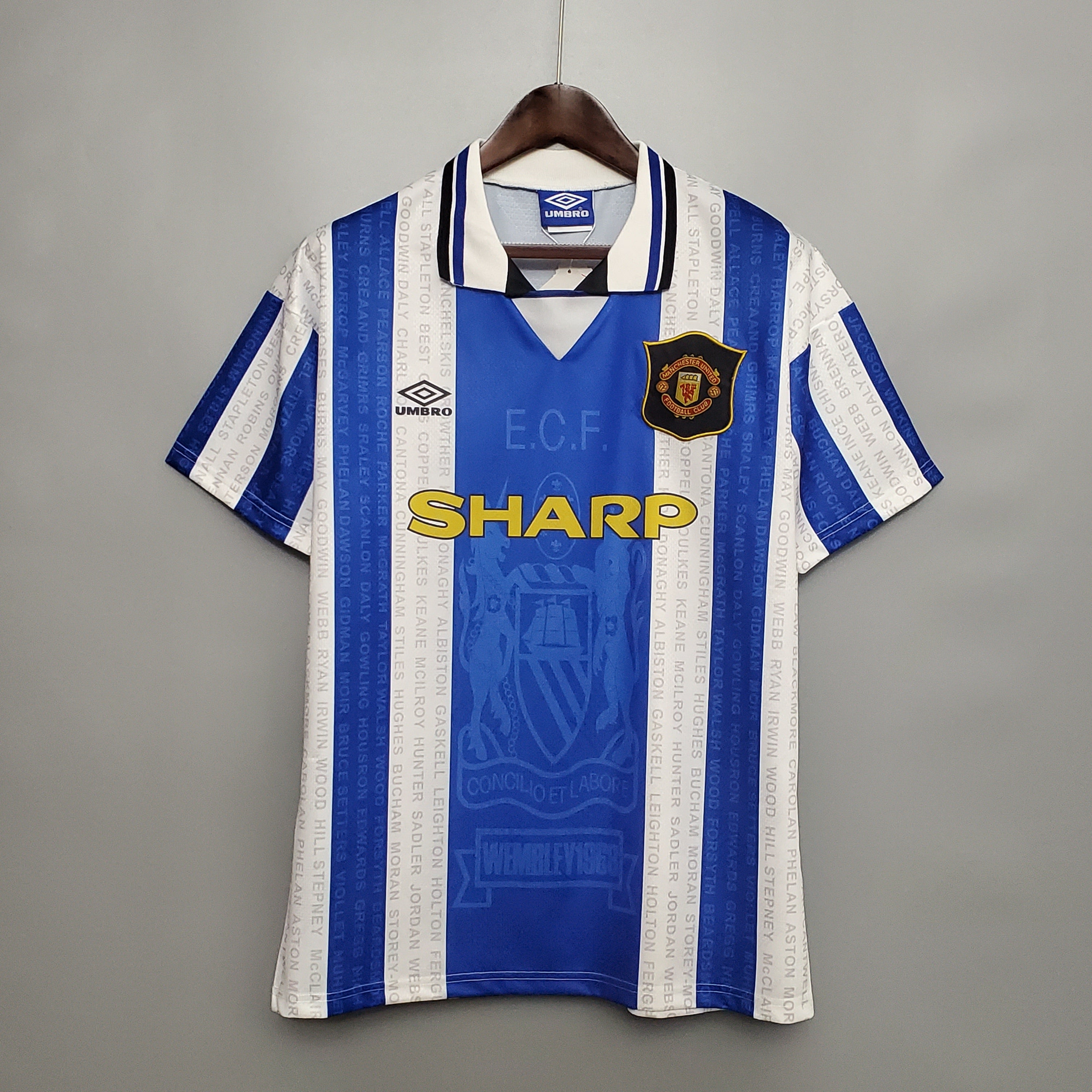 Manchester United 1994-96 Away Retro Jersey