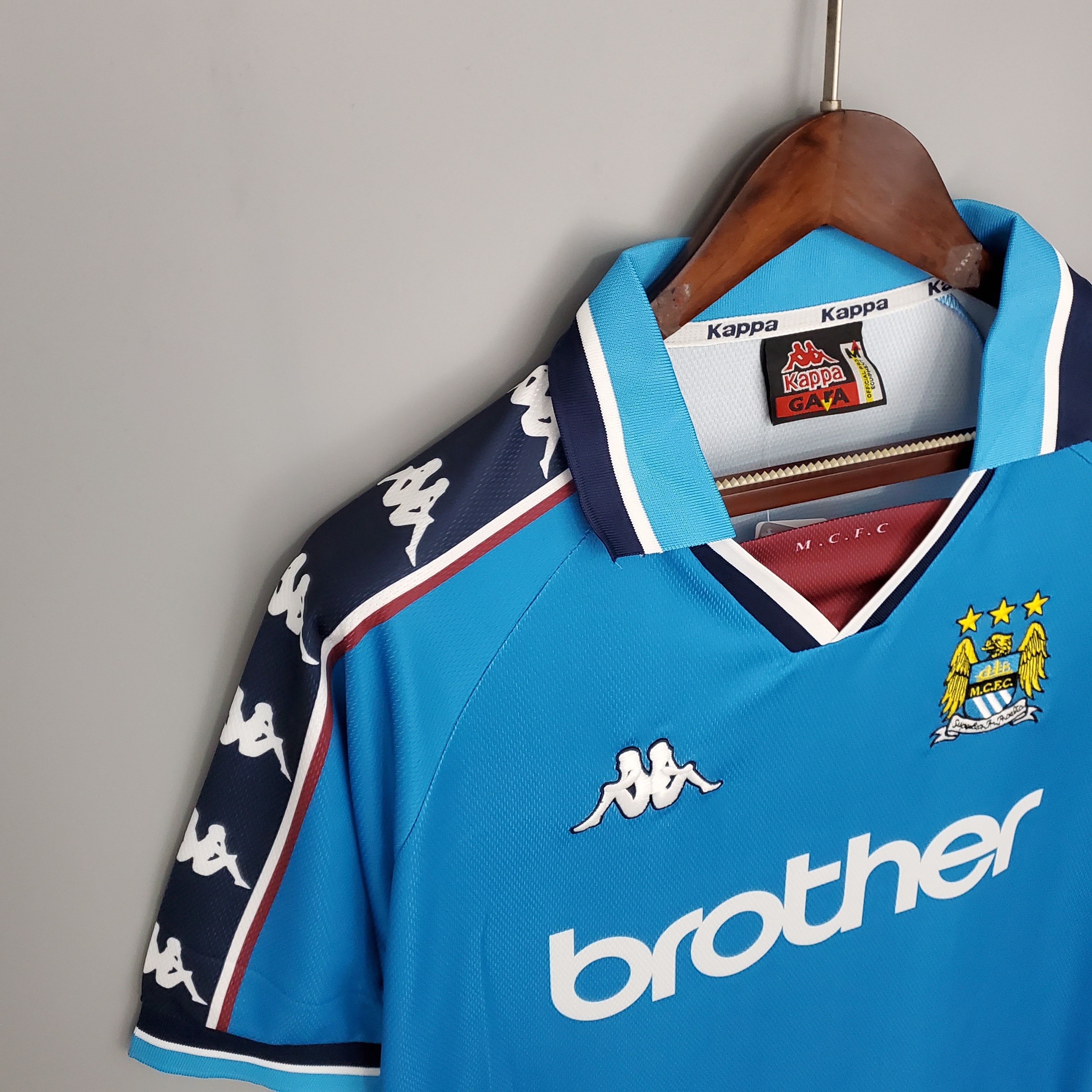 Manchester City 1997-99 Home Retro Jersey