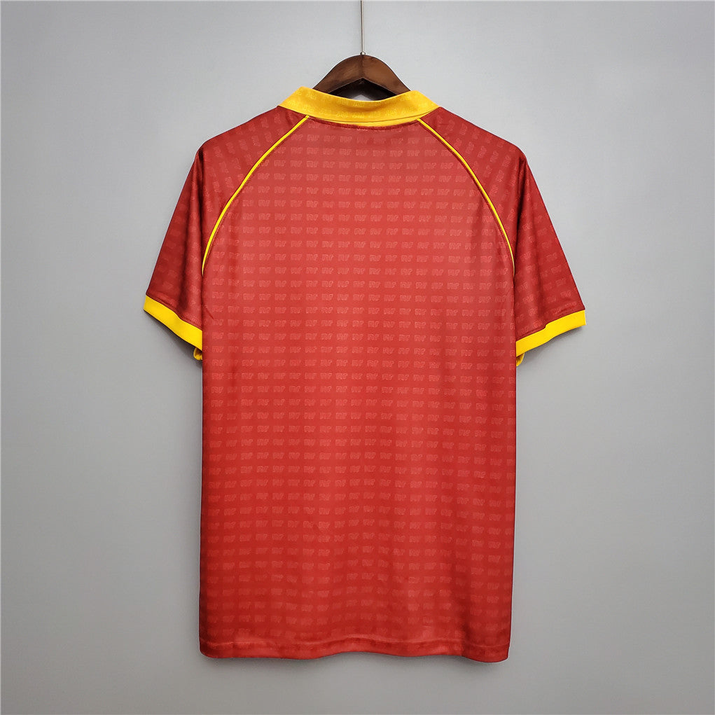 AS Roma 1990-91 Retro Home Jersey