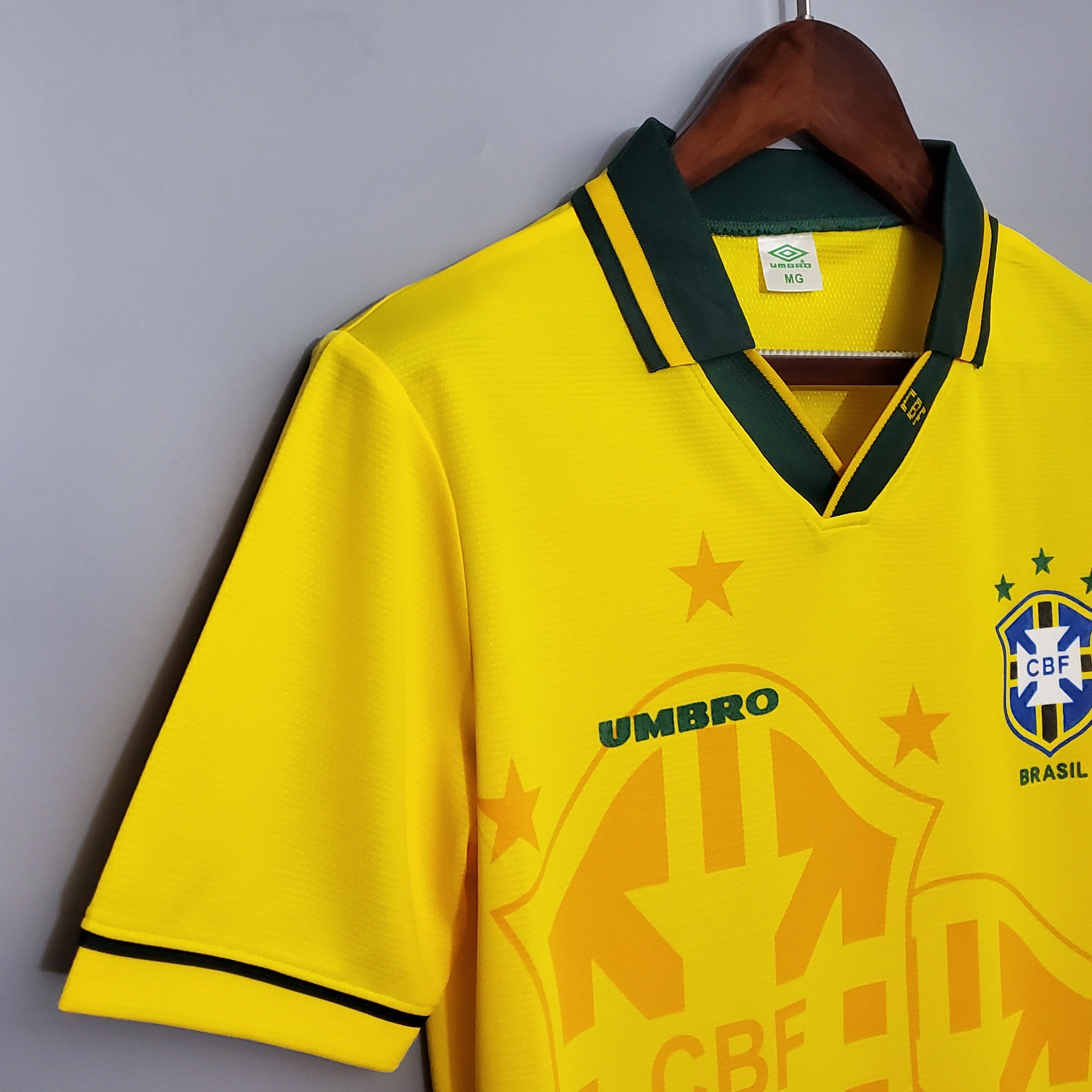 Brazil 1994 World Cup Retro Jersey