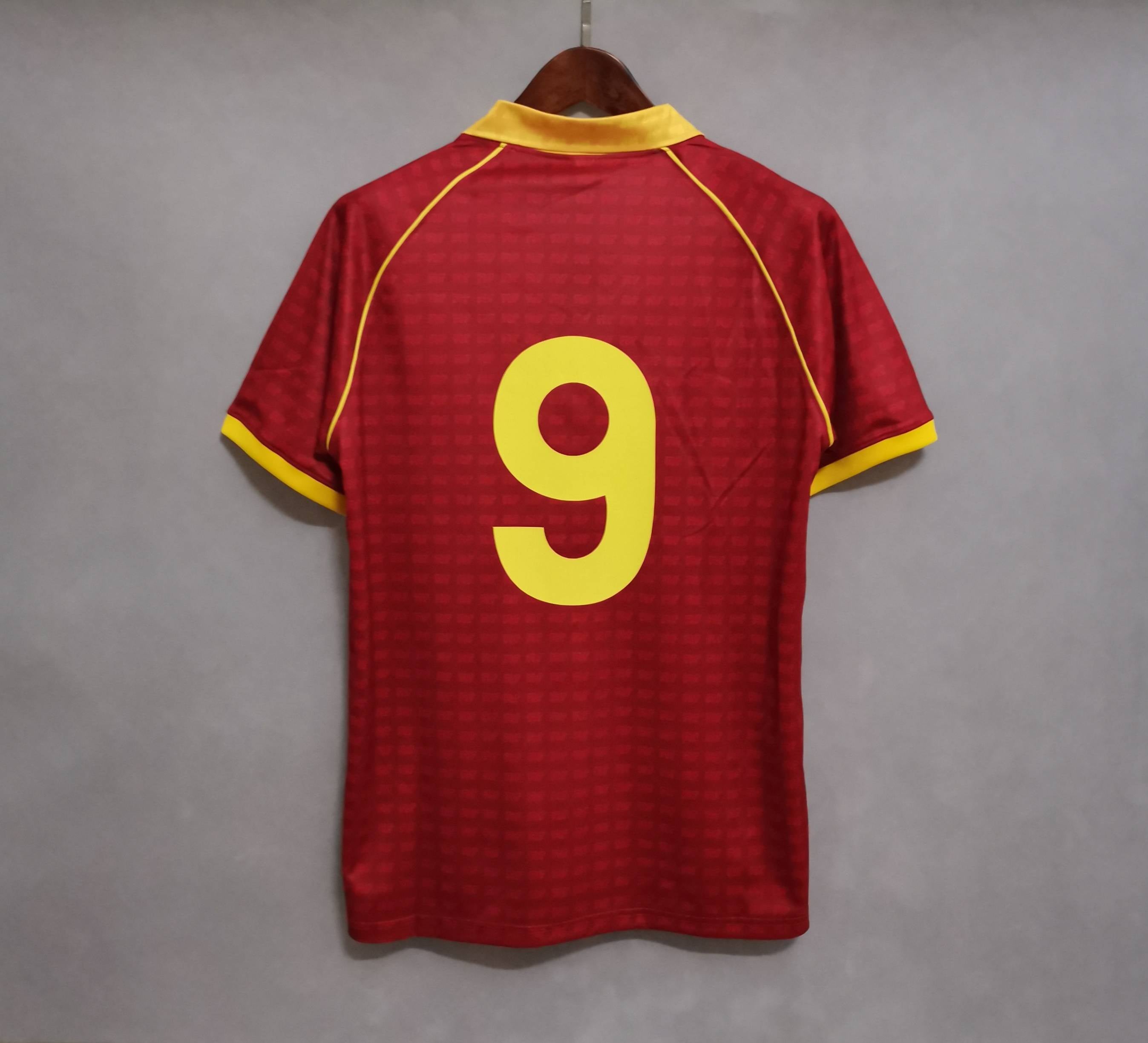 AS Roma 1990-91 Retro Home Jersey