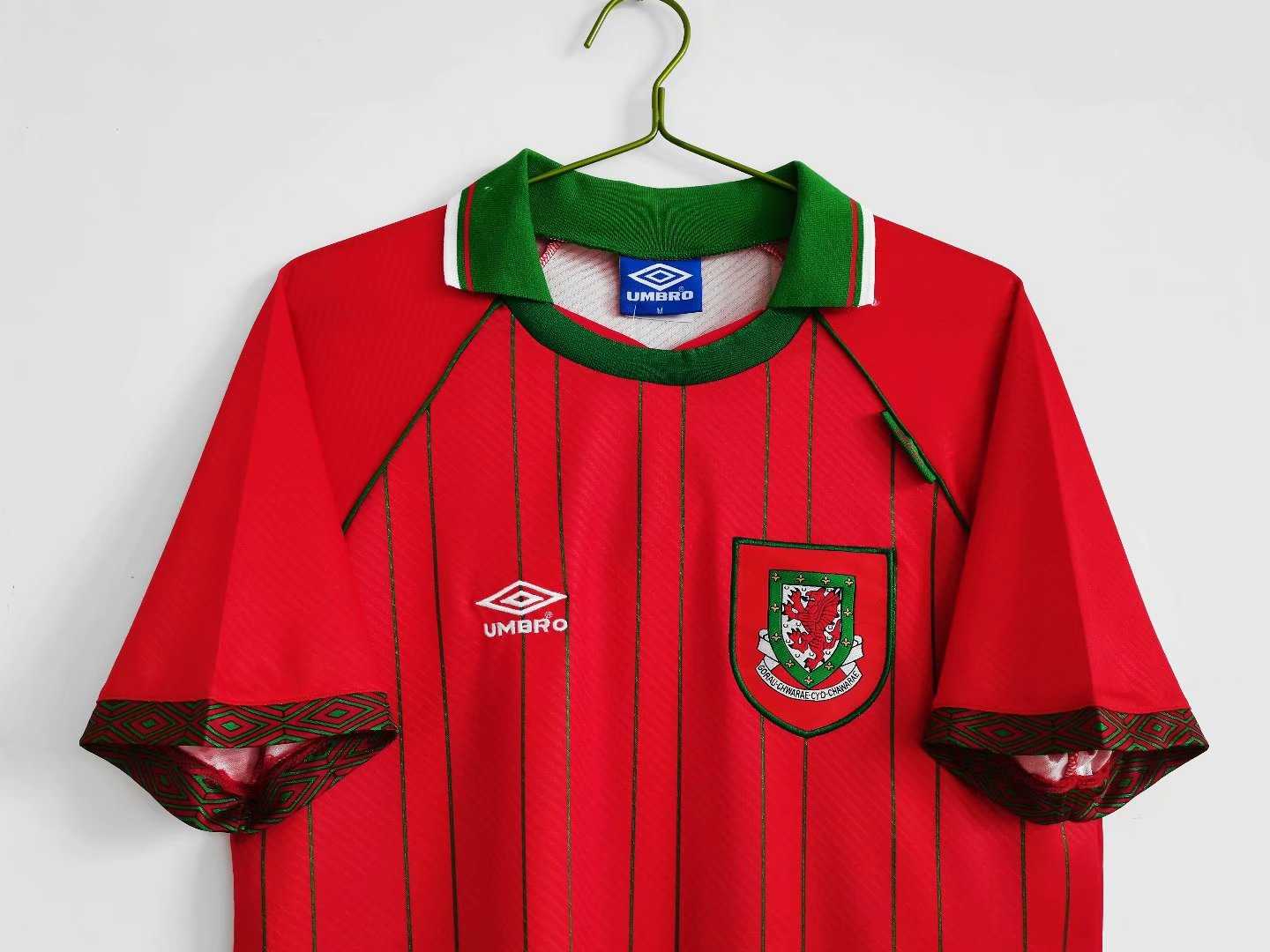 Wales 1994 Retro Home Jersey
