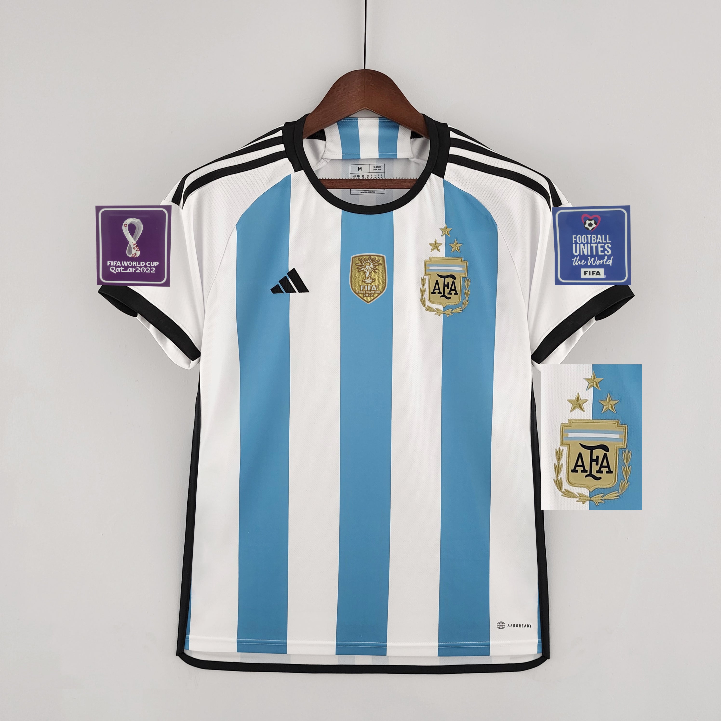 Argentina Home 2022 World Cup Kit