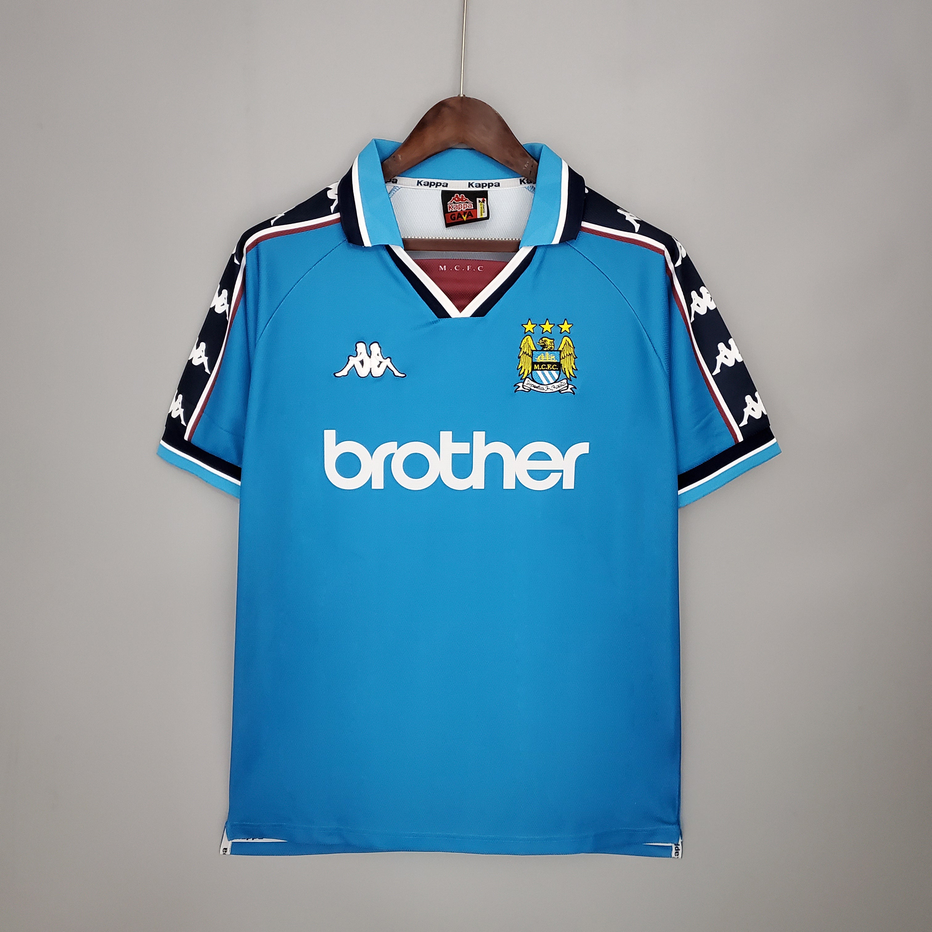 Manchester City 1997-99 Home Retro Jersey