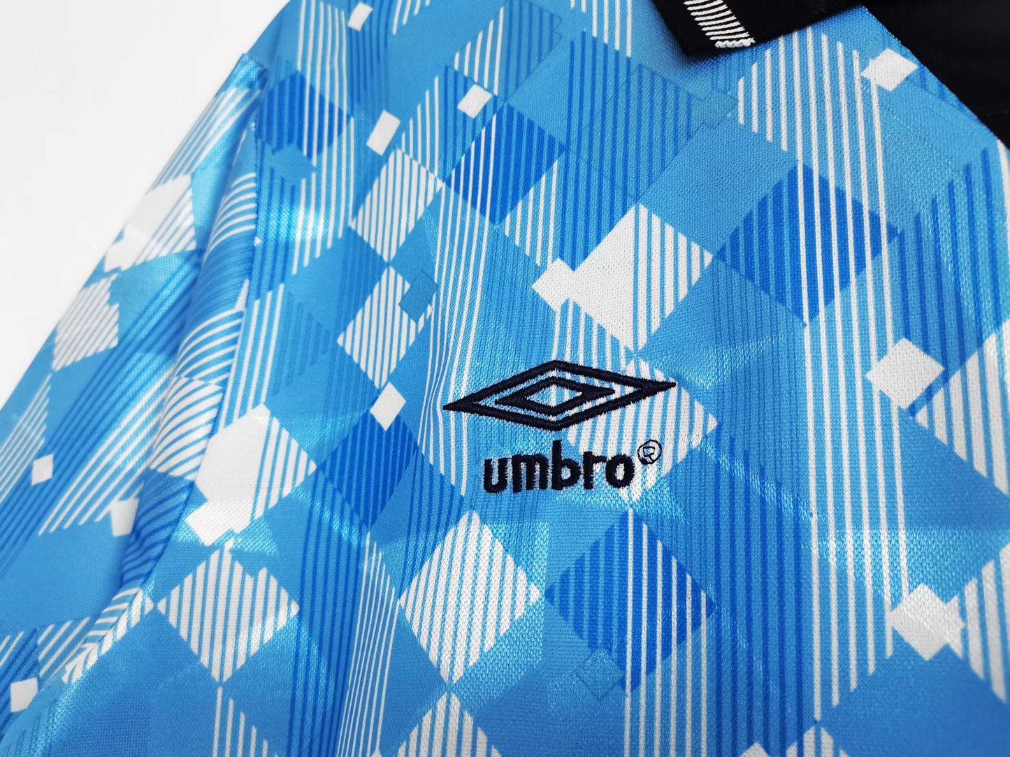 England 1990 World Cup Retro Blue Jersey