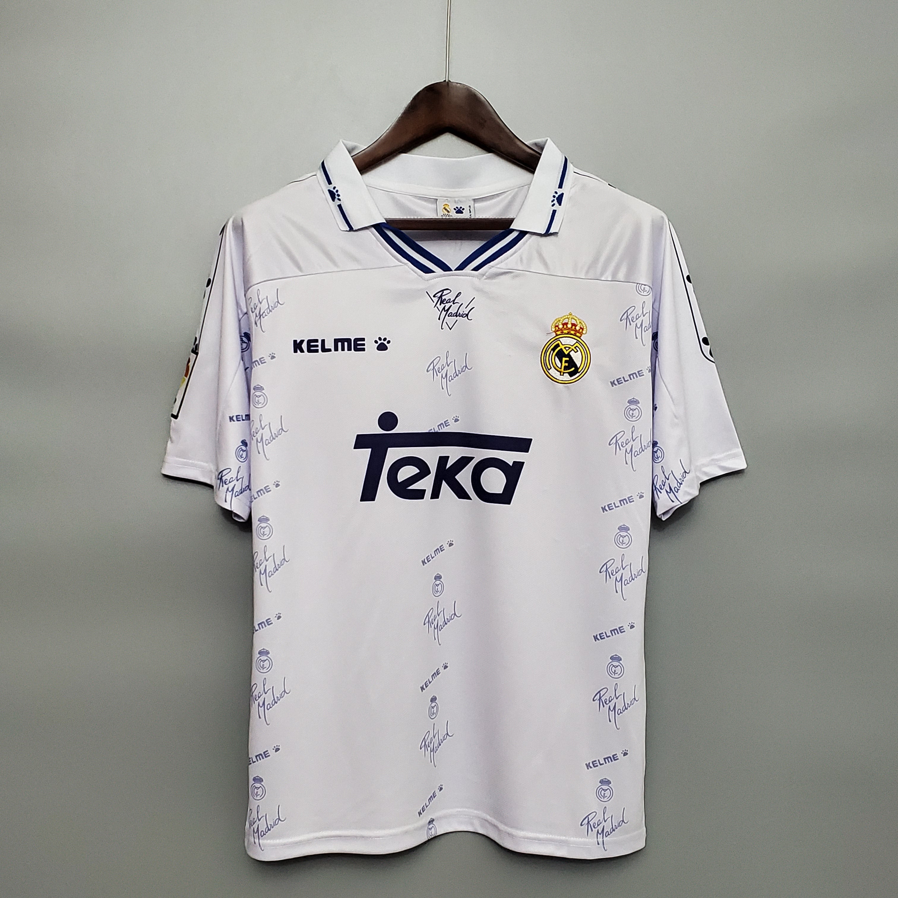 Real Madrid 1994-96 Home Jersey