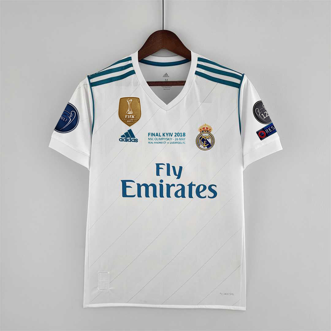 Real Madrid 2017-18 Home Kit