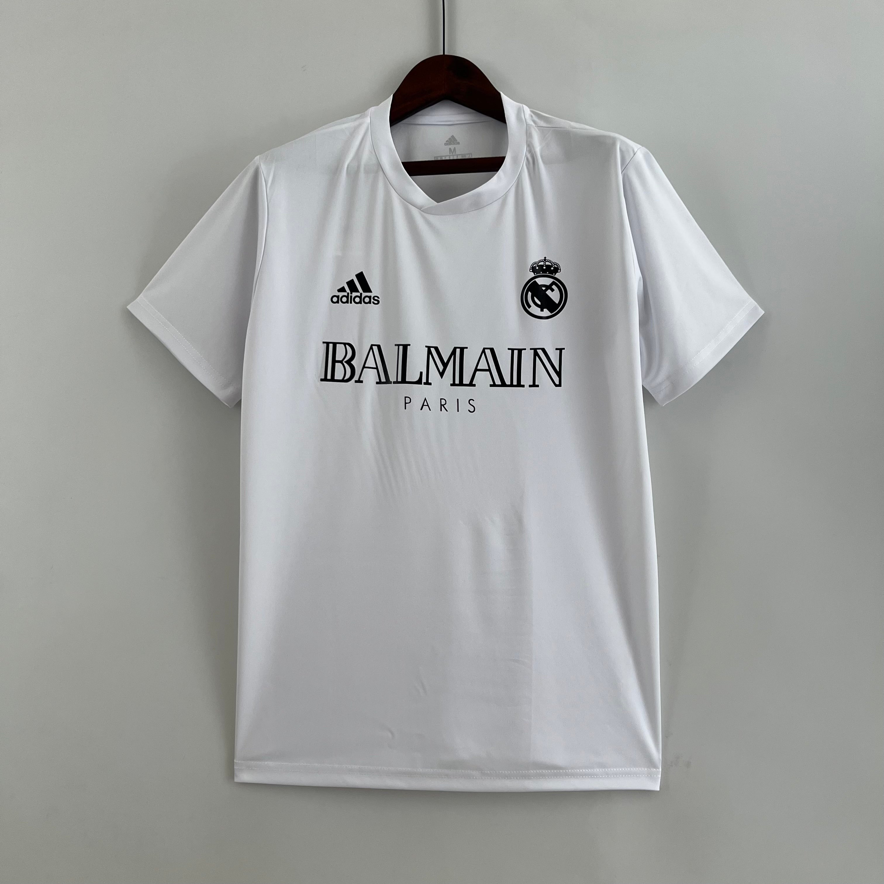 Real Madrid x Balmain White Black Kit