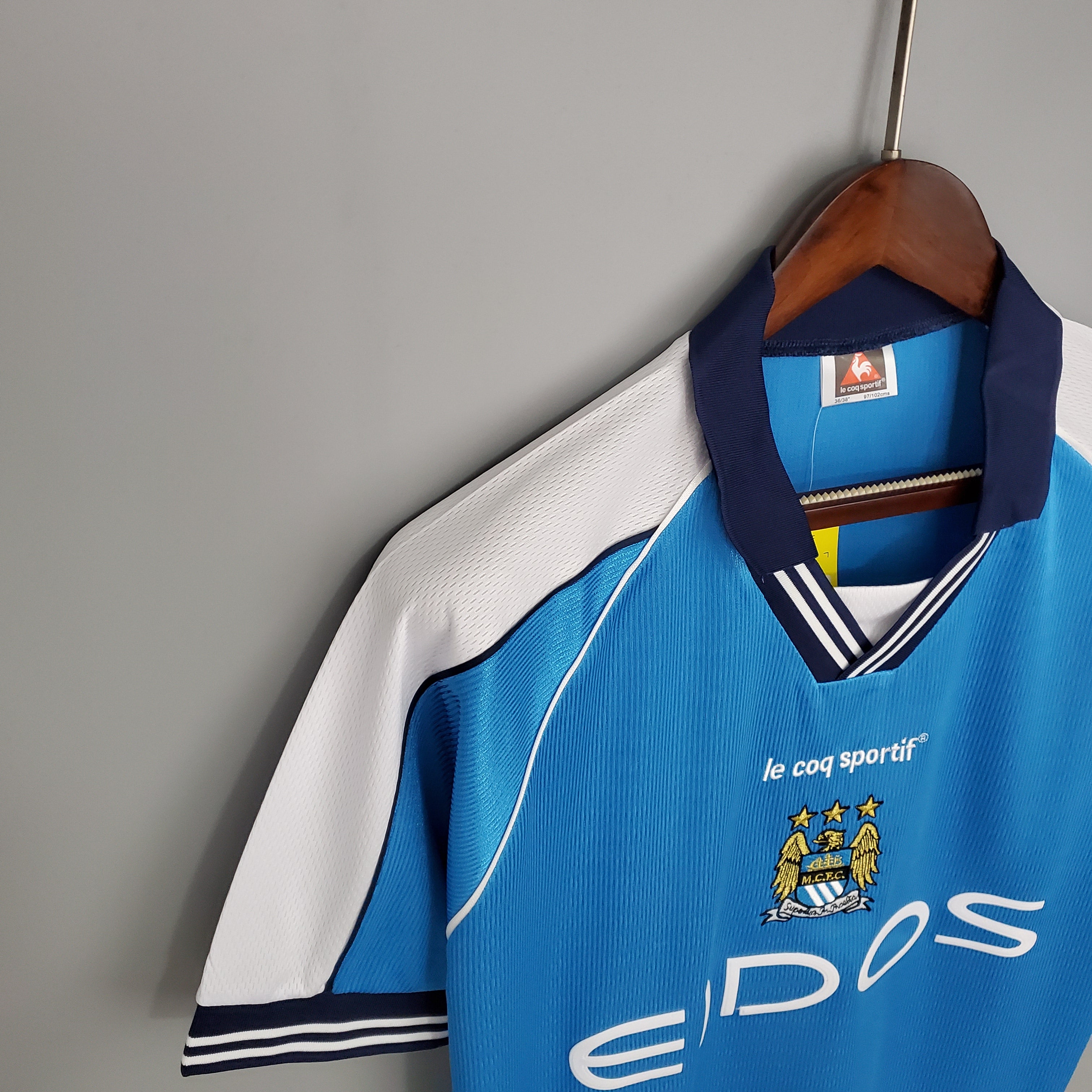 Manchester City 1999-01 Retro Home Jersey