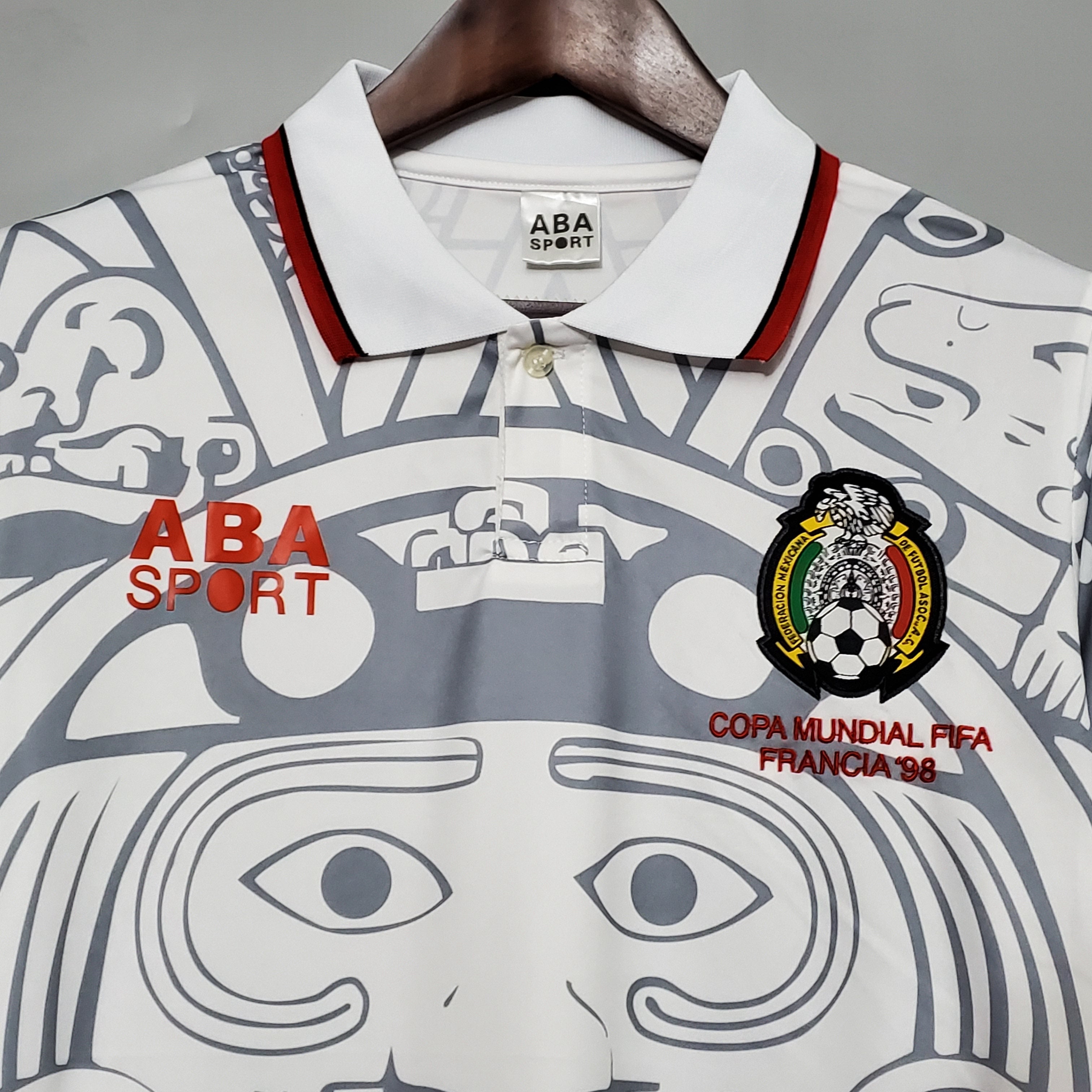 Mexico 1998 World Cup Retro Away Jersey